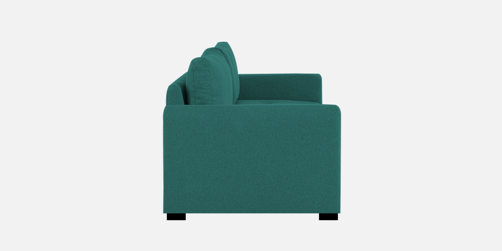 Sigma Fabric 3 Seater Sofa In Sea Green Colour - Febonic Living