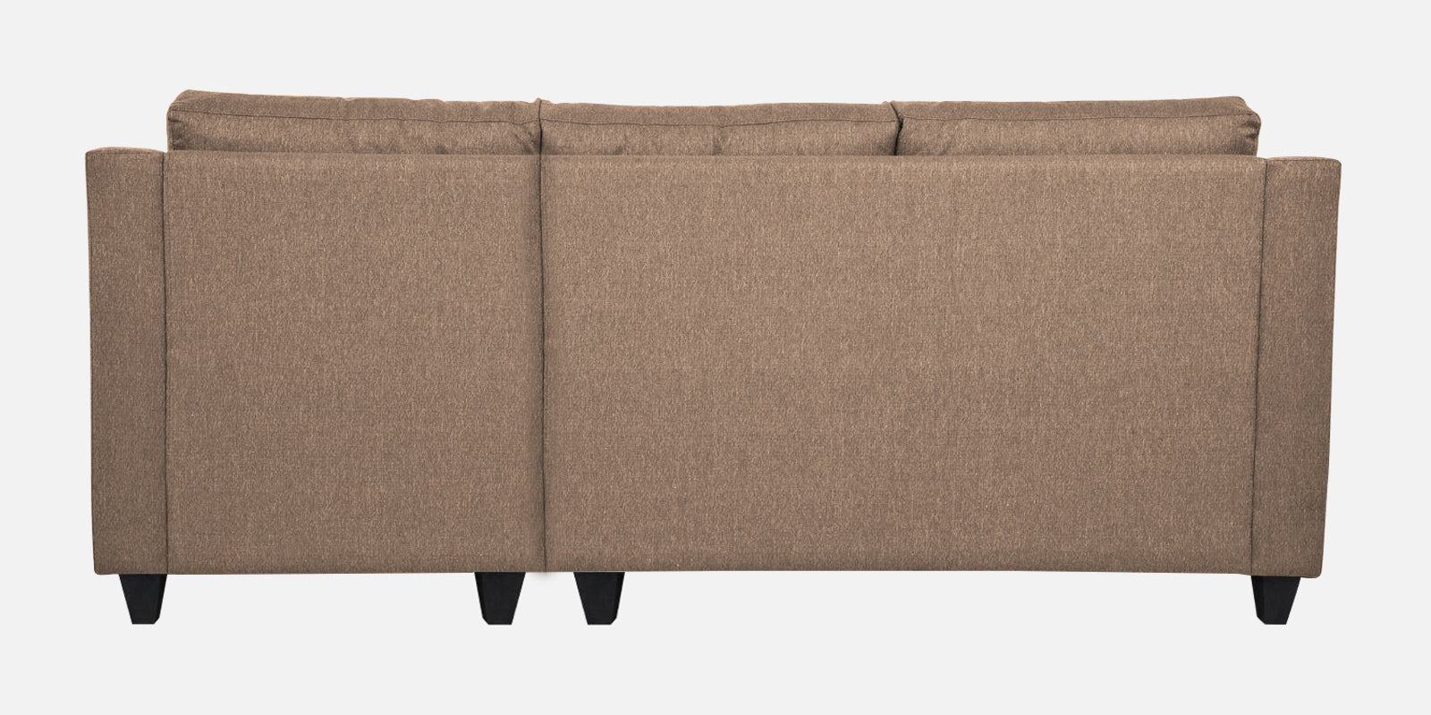 Welly Fabric LHS Sectional Sofa (2+Lounger) In Cookie Beige Colour - Febonic Living