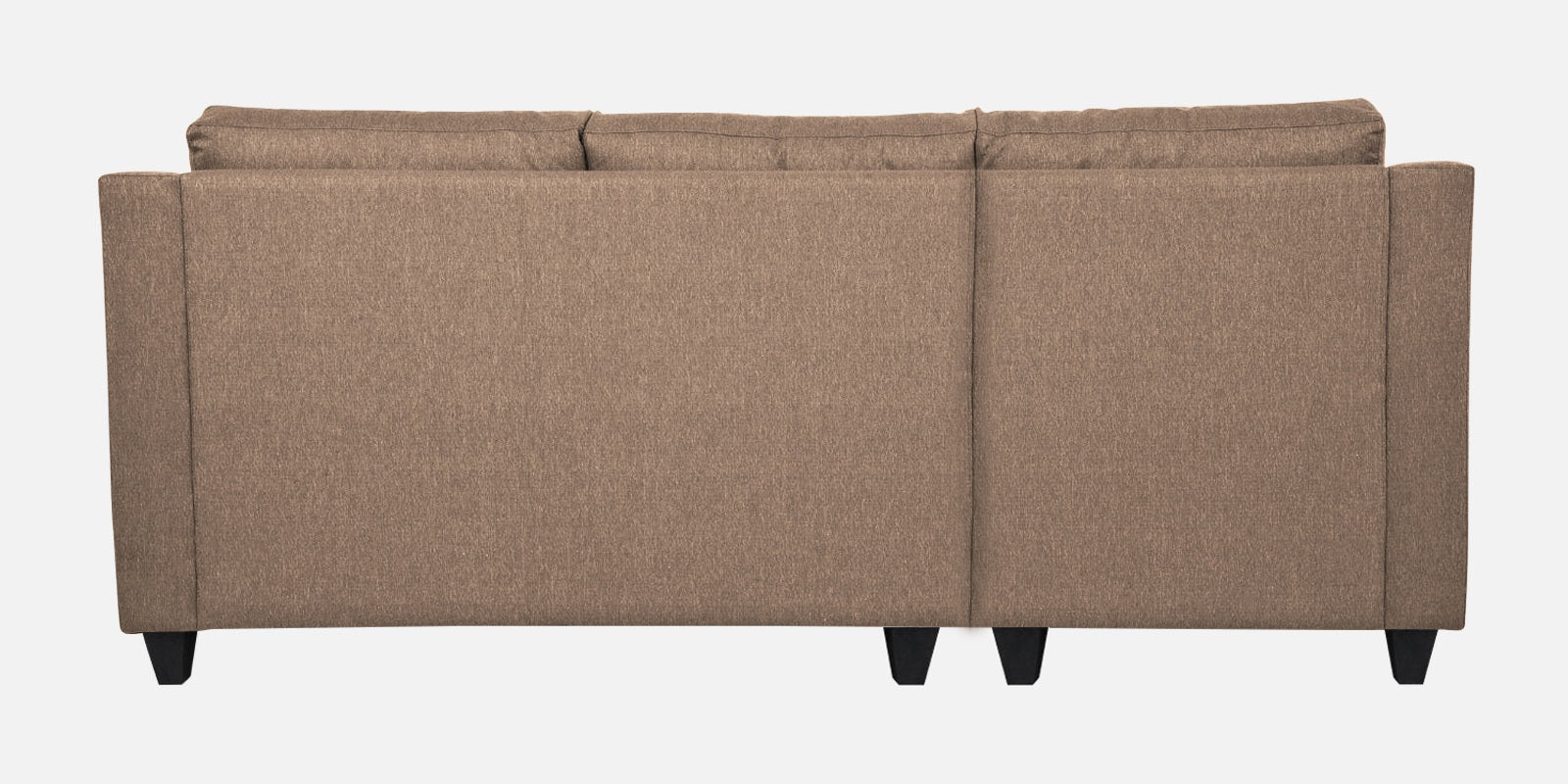 Welly Fabric RHS Sectional Sofa (2+Lounger) In Cookie Beige Colour - Febonic Living