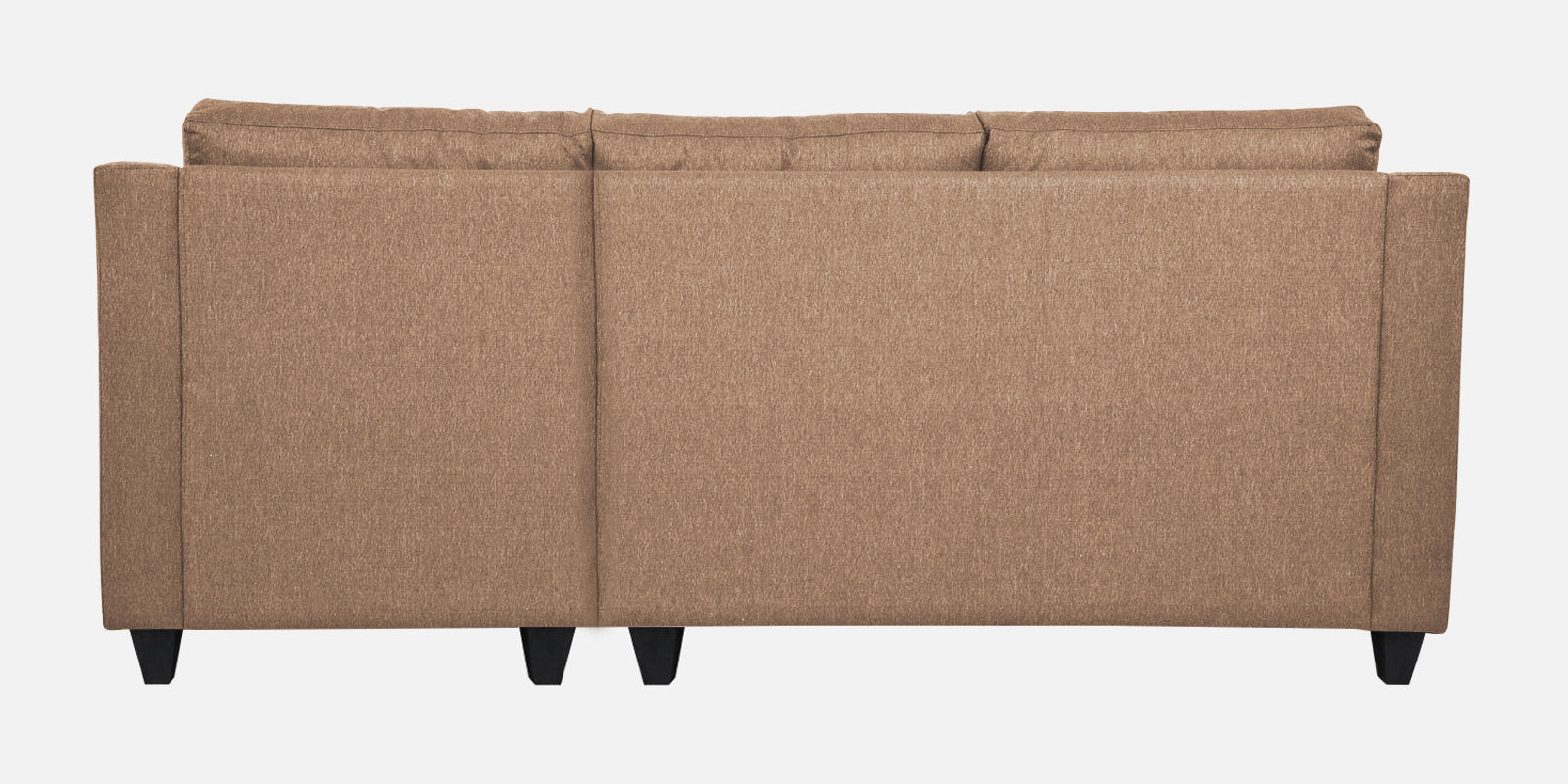 Welly Fabric LHS Sectional Sofa (2+Lounger) In Cosmic Beige Colour - Febonic Living