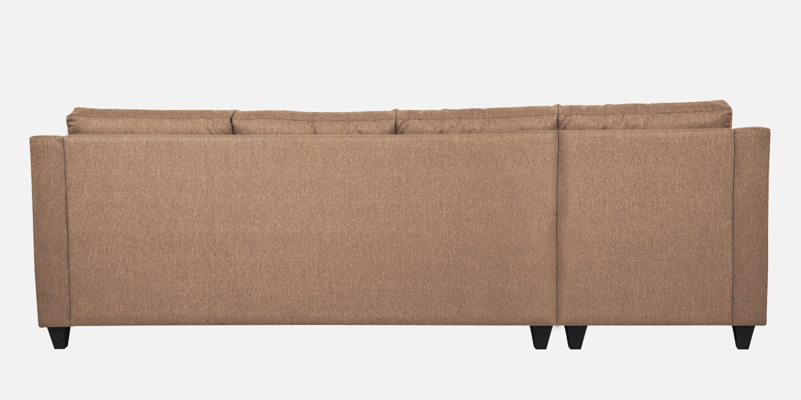 Welly Fabric RHS Sectional Sofa (3+Lounger) In Cosmic Beige Colour - Febonic Living