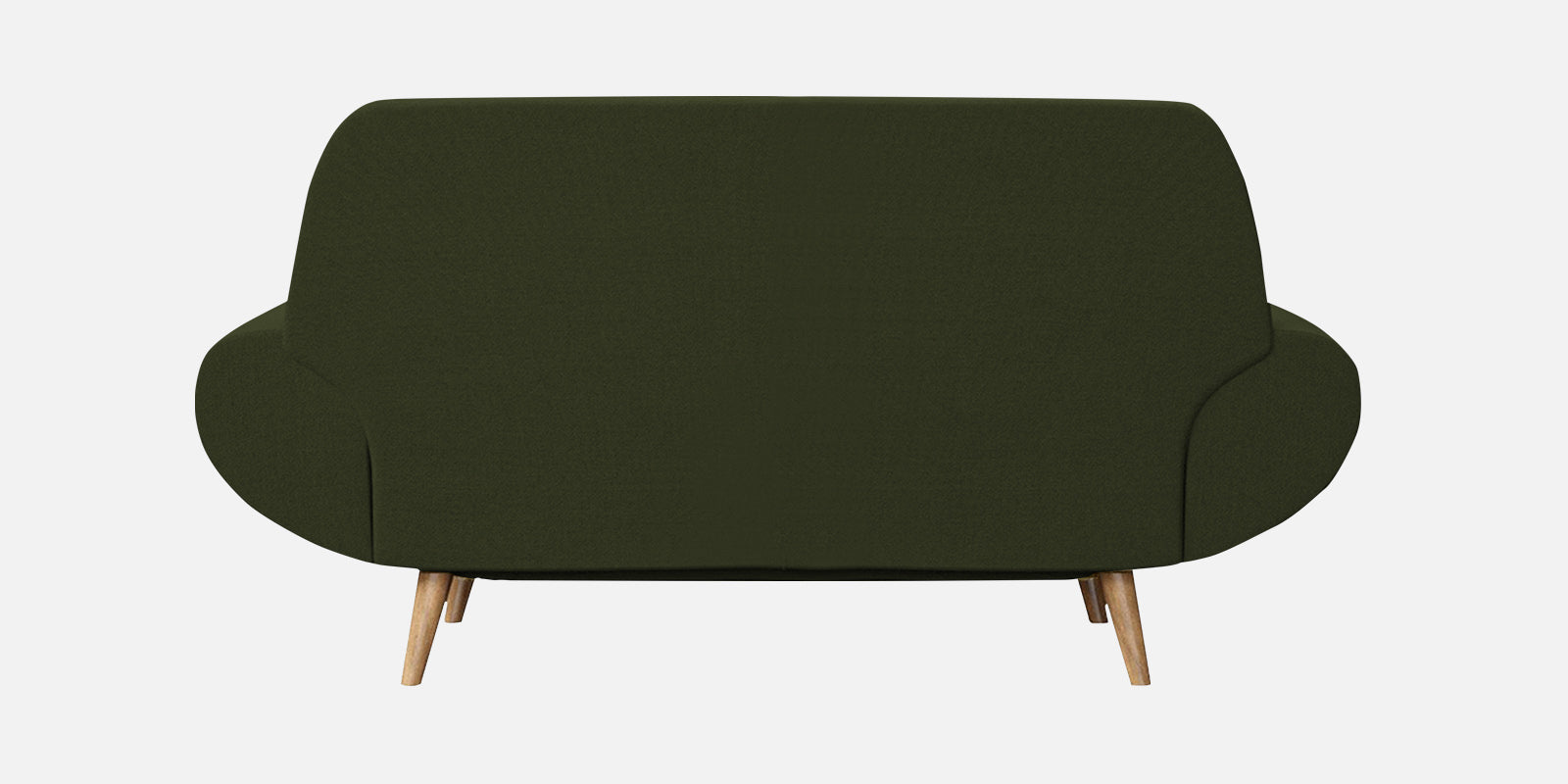 Jessy Fabric 2 Seater Sofa In Olive Green Colour - Febonic Living