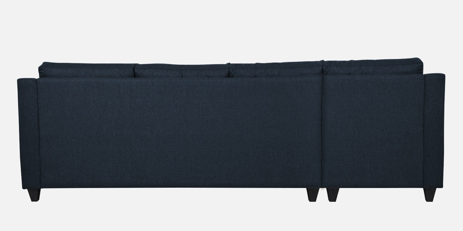 Welly Fabric RHS Sectional Sofa (3+Lounger) In Slate Blue Colour - Febonic Living