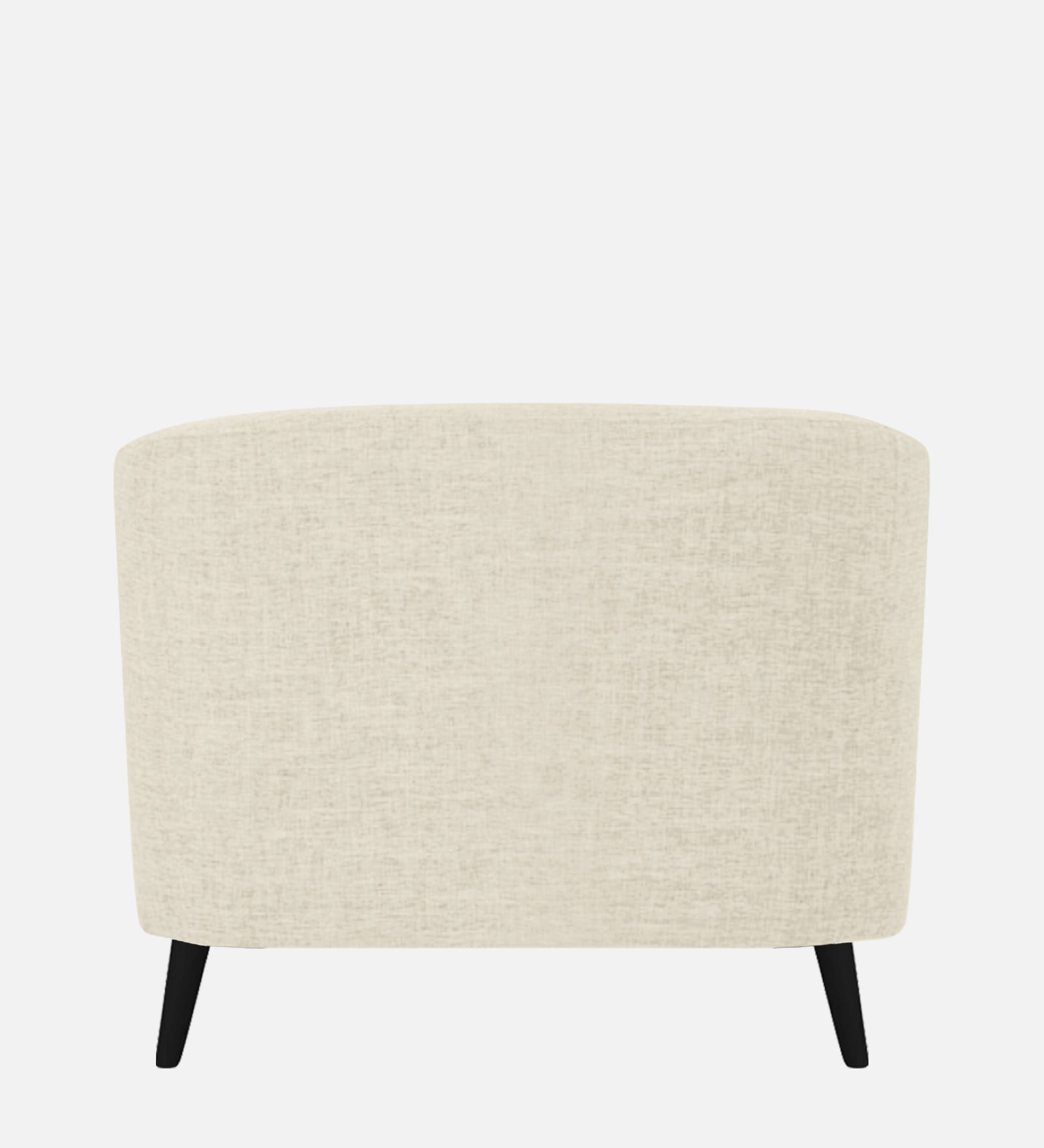 Casper Fabric 1 Seater Sofa In Ivory Cream Colour - Febonic Living