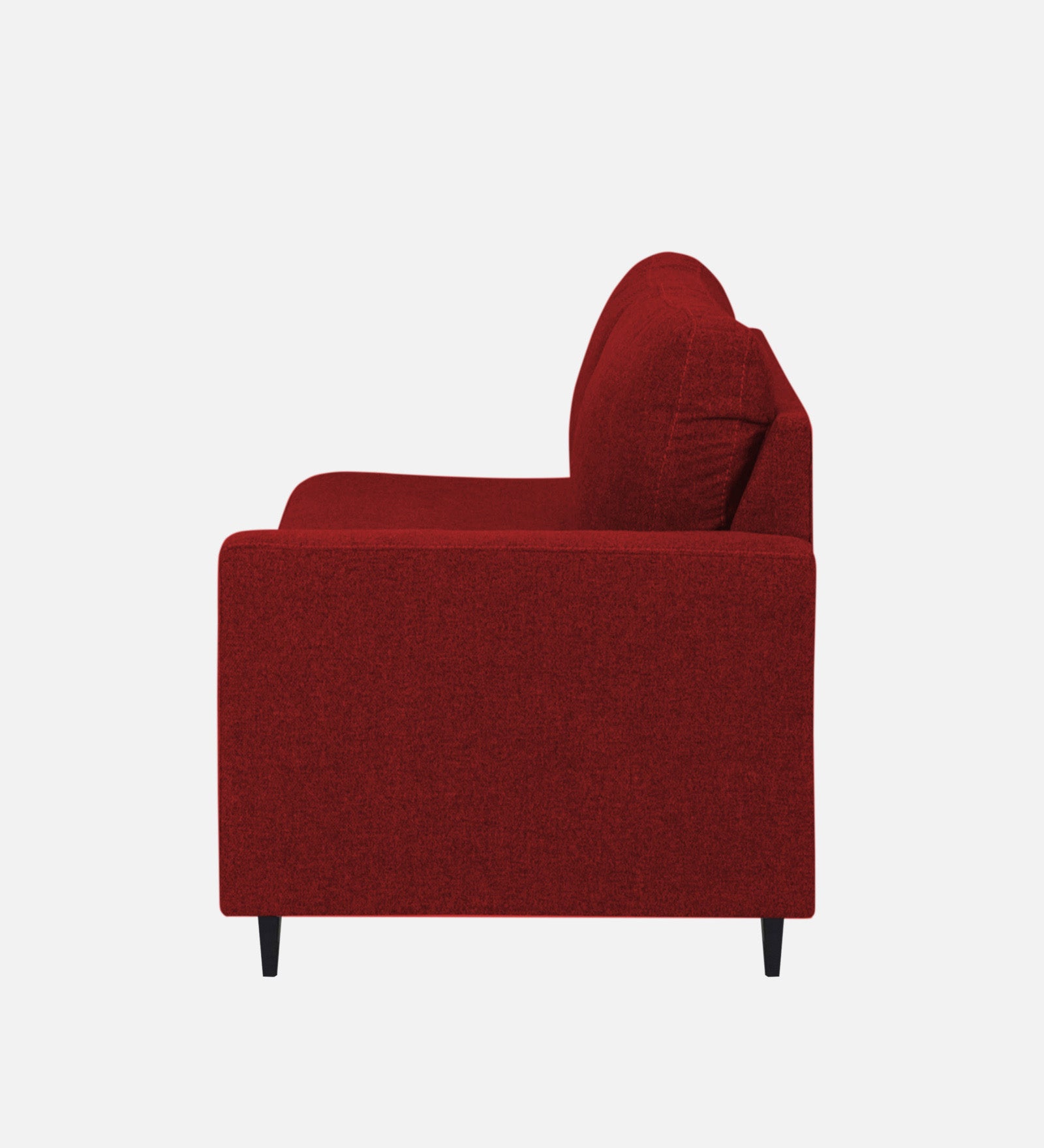 Alitza Fabric LHS Chaise Lounger In Blood Maroon Colour - Febonic Living