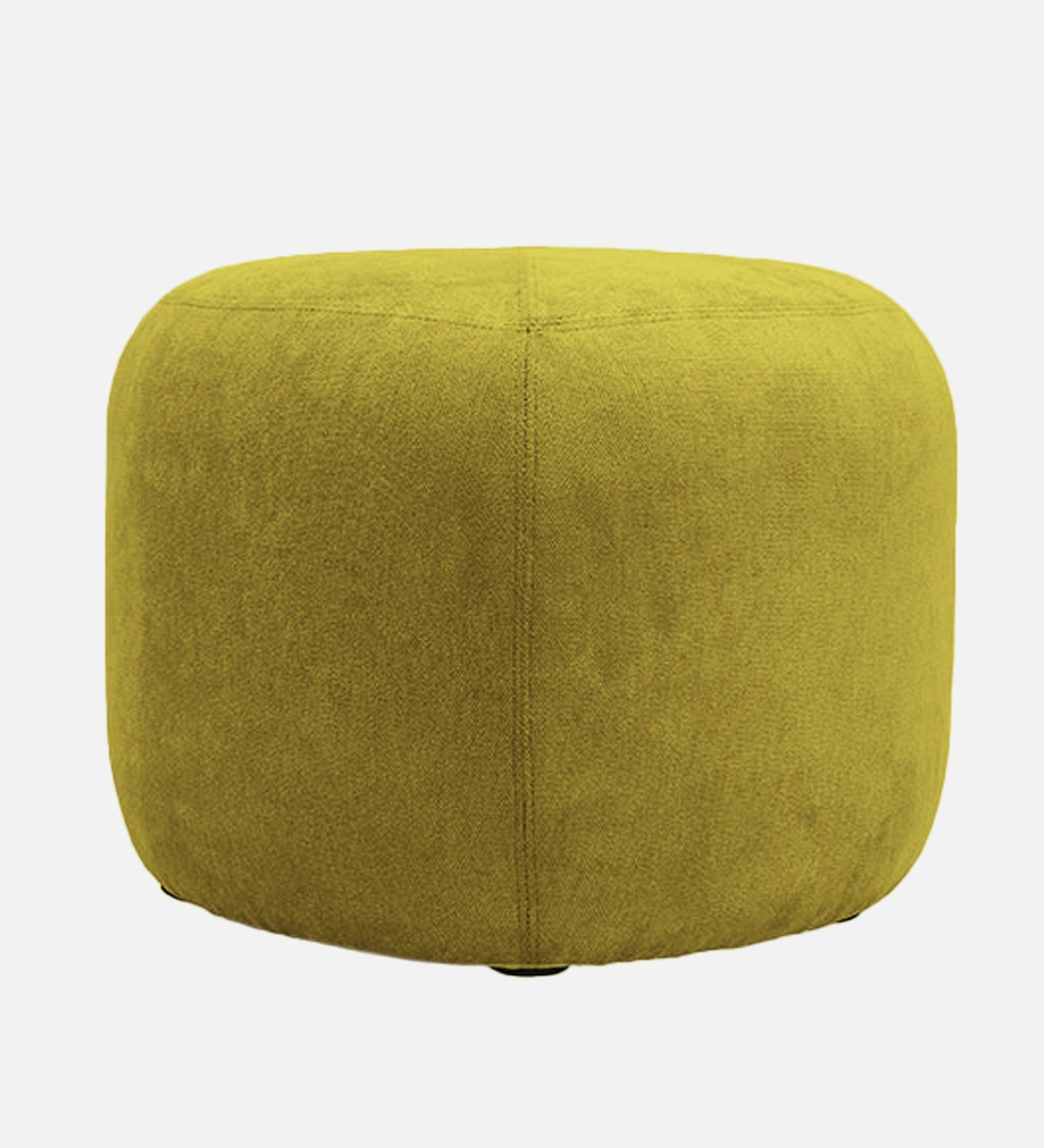 Keori Fabric Pouffe In Parrot Green Colour - Febonic Living