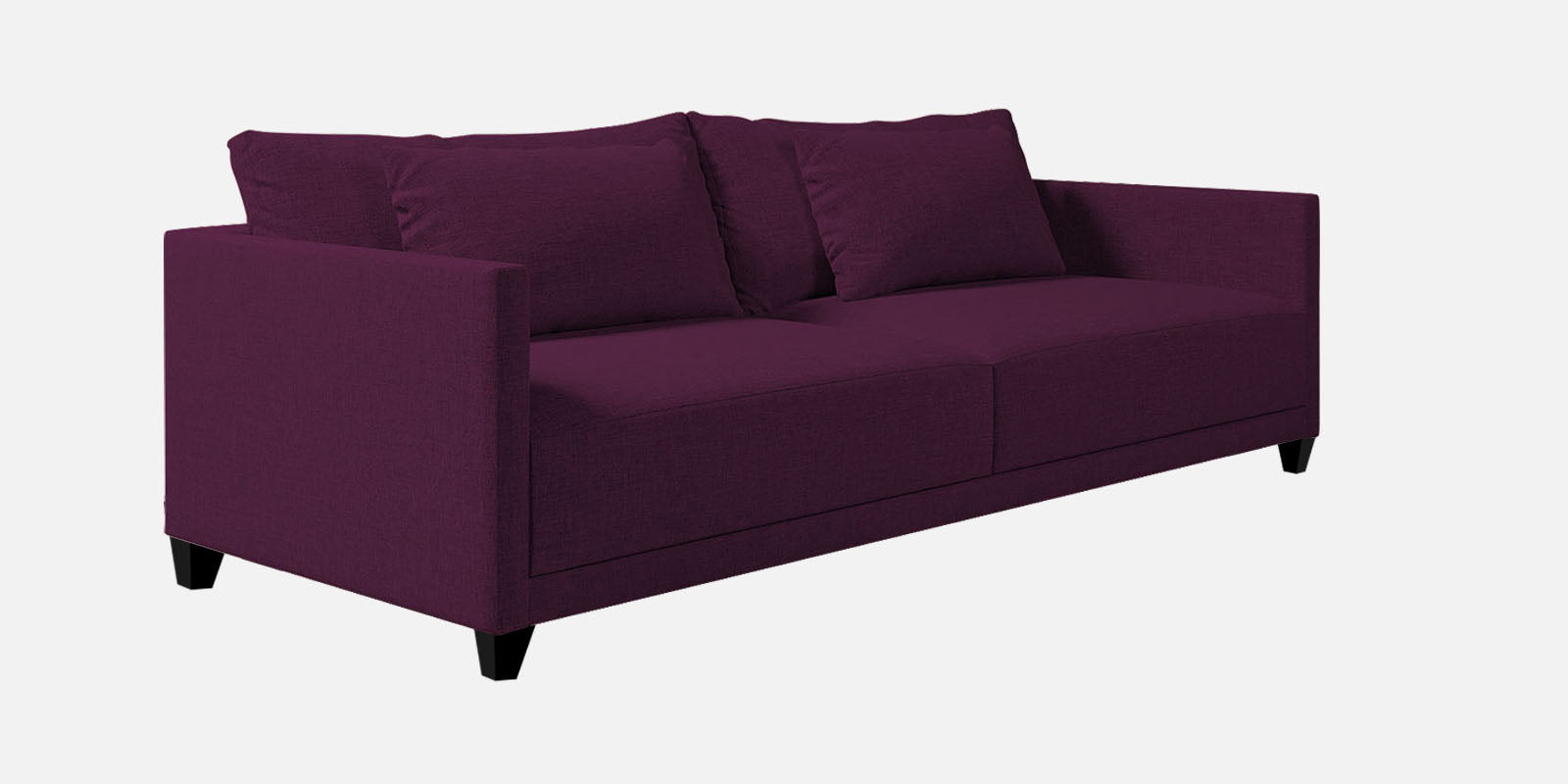 Kera Fabric 3 Seater Sofa in Greek Purple Colour