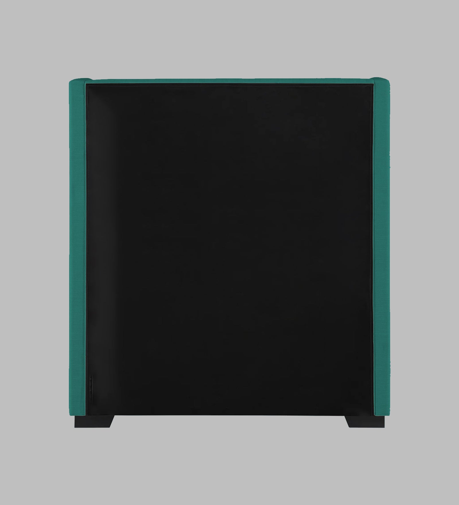 Kirby Fabric Upholstered Single Bed in Sea Green Colour - Febonic Living