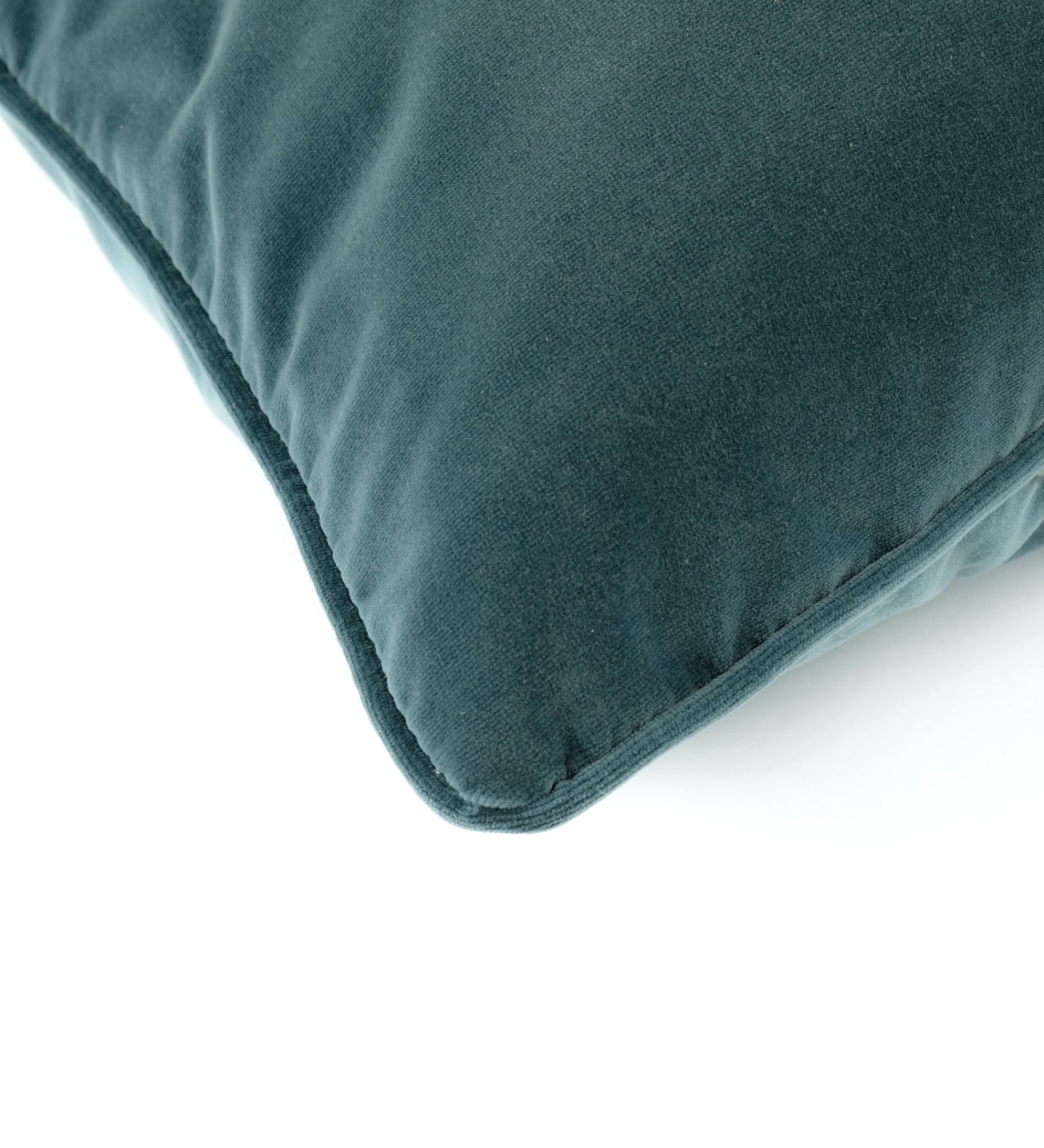 Lucca Velvet 20x20 inches Cushion + Covers (Pack of 2) In Oxford Blue Colour - Febonic Living