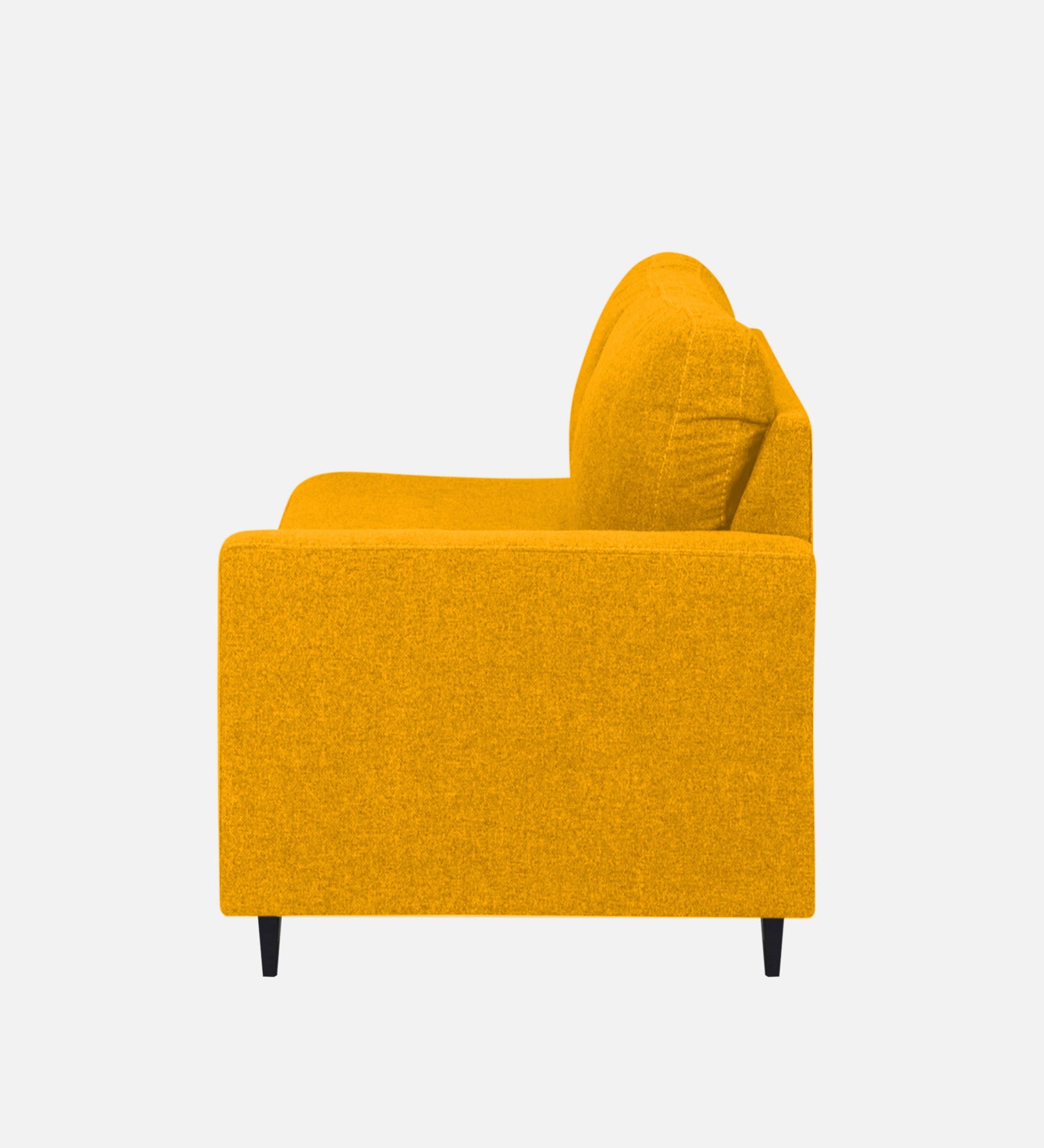 Alitza Fabric LHS Chaise Lounger In Bold Yellow Colour - Febonic Living