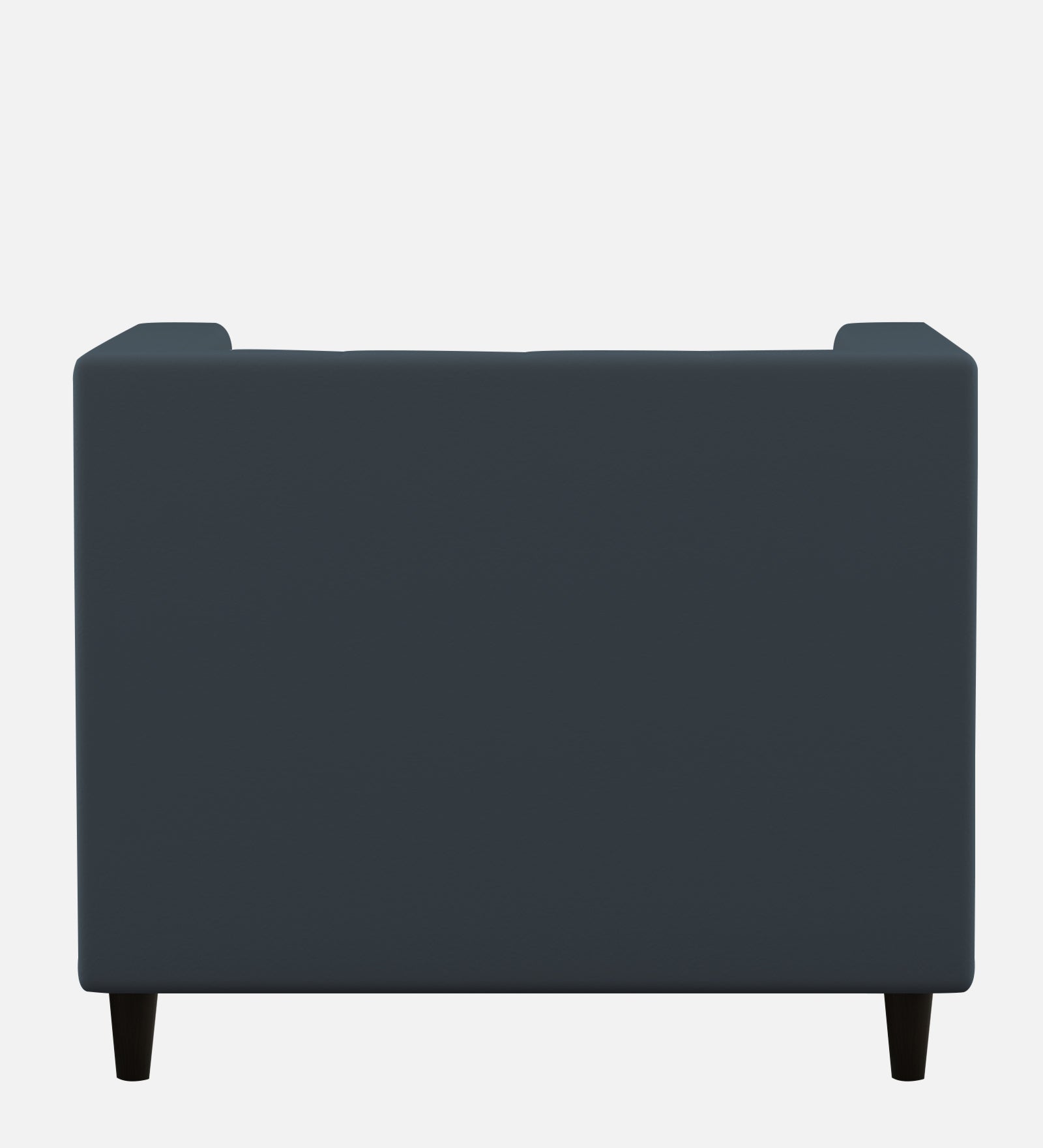 Braulia Velvet 1 Seater Sofa In Oxford Blue Colour - Febonic Living