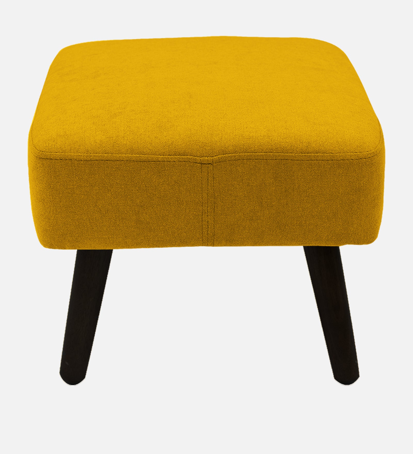 Luke Fabric Foot Stool In Bold Yellow Colour - Febonic Living