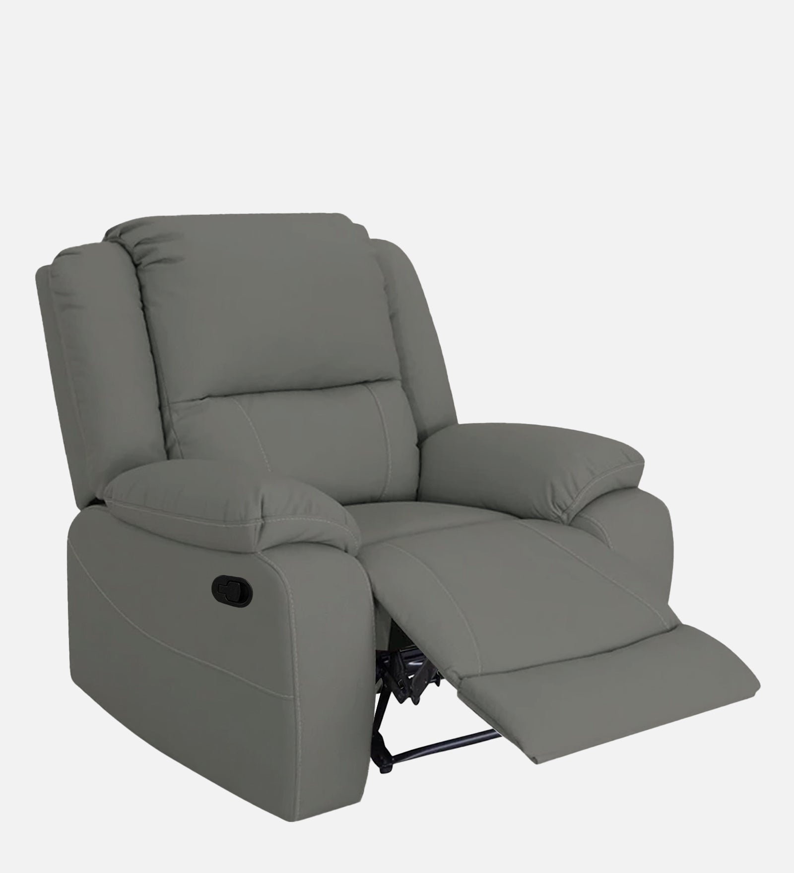 Adley Fabric 1 Seater Manual Recliner In Turtle Green Colour - Febonic Living