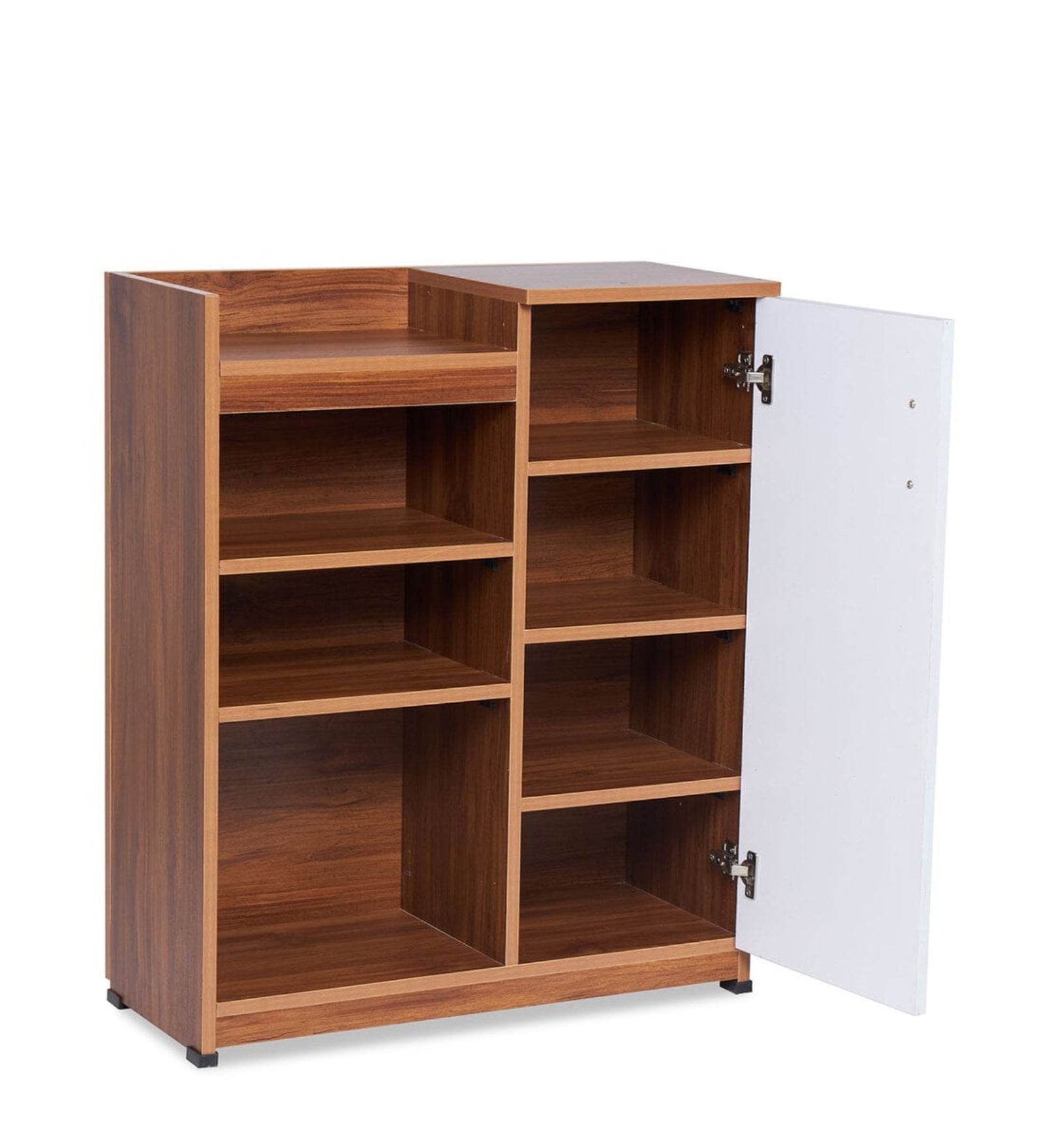 Devas Shoe Rack In Oral Walnut Finish - Febonic Living