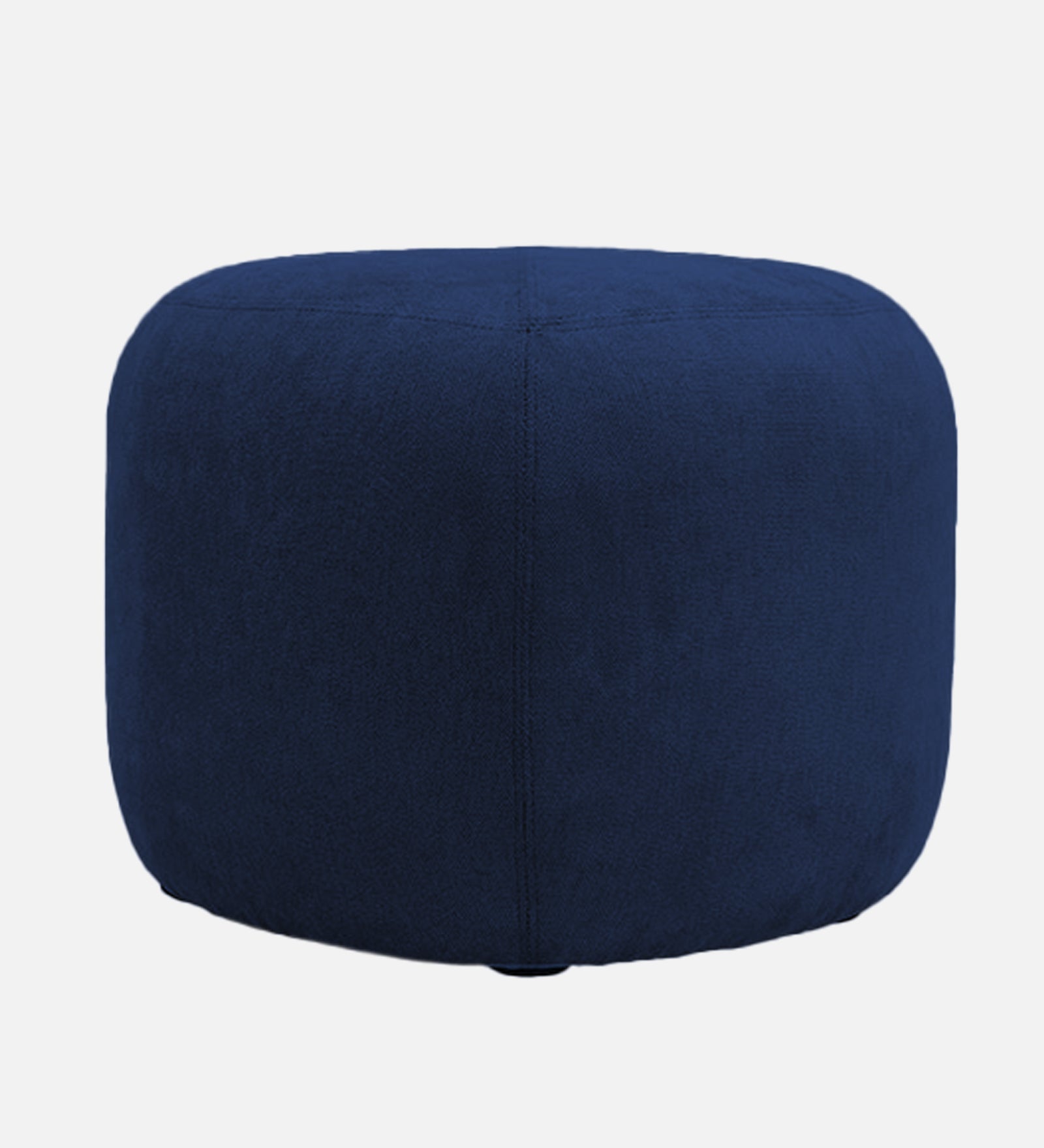 Keori Fabric Pouffe In Royal Blue Colour - Febonic Living