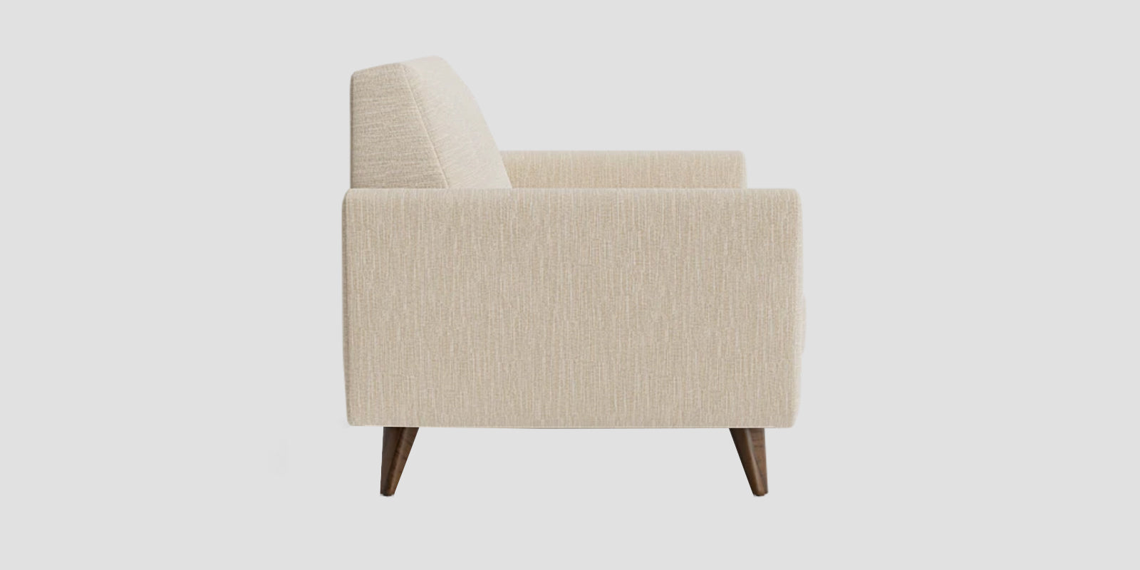 Jasmin Fabric 2 Seater Sofa In Ivory Cream Colour - Febonic Living