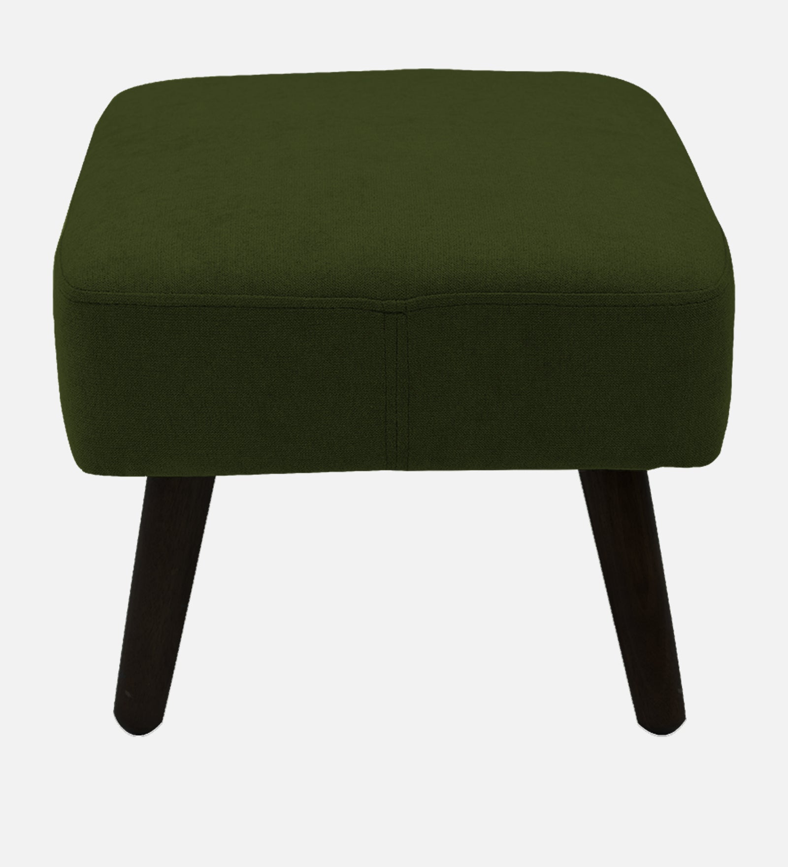 Luke Fabric Foot Stool In Olive Green Colour - Febonic Living