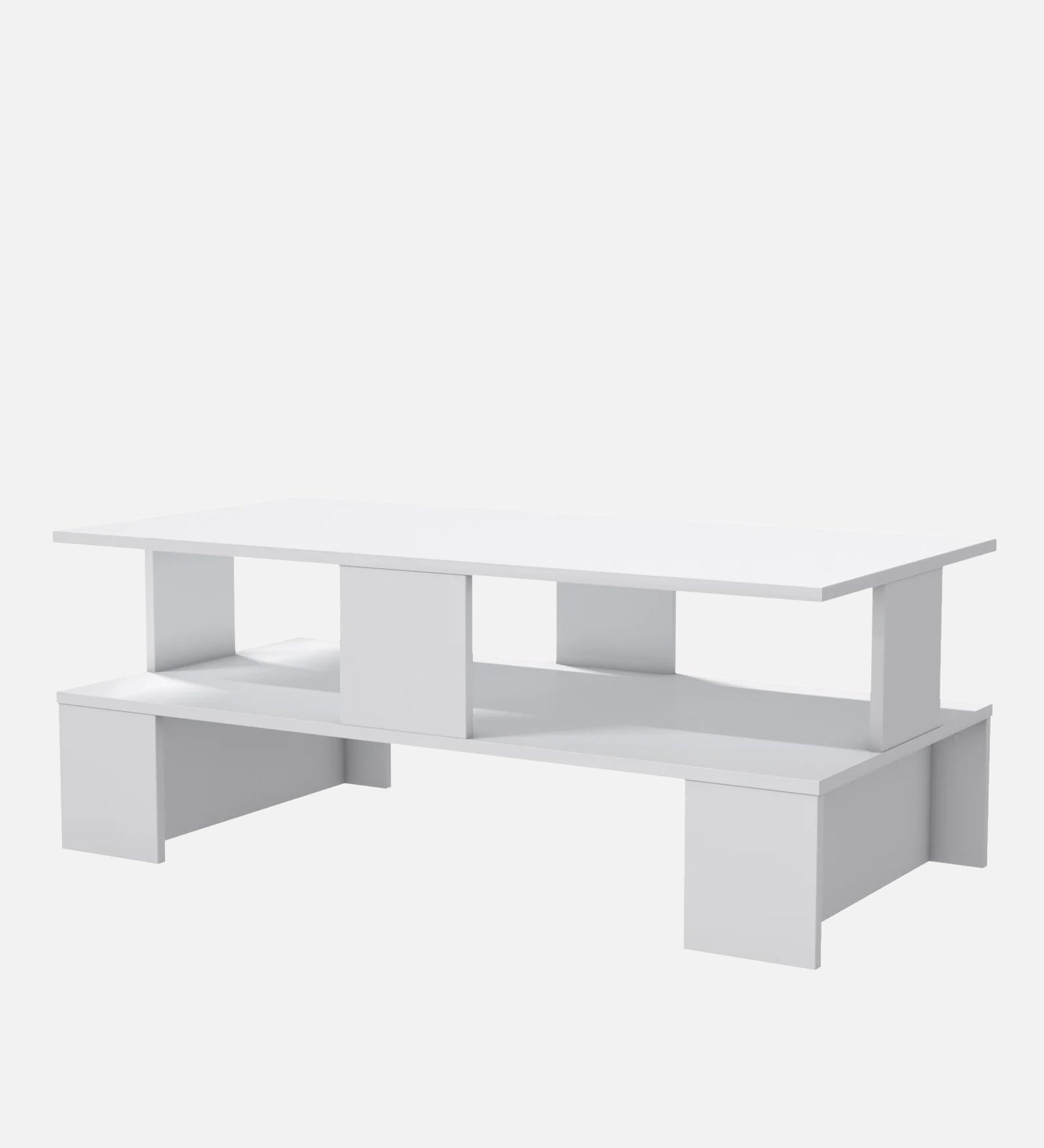 Ares Coffee Table In Frost White Finish - Febonic Living