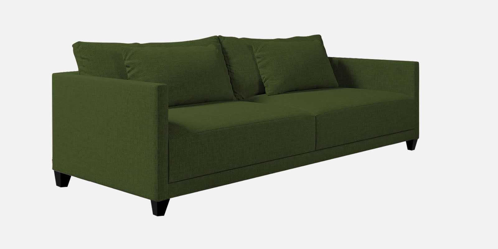 Kera Fabric 3 Seater Sofa in Olive Green Colour