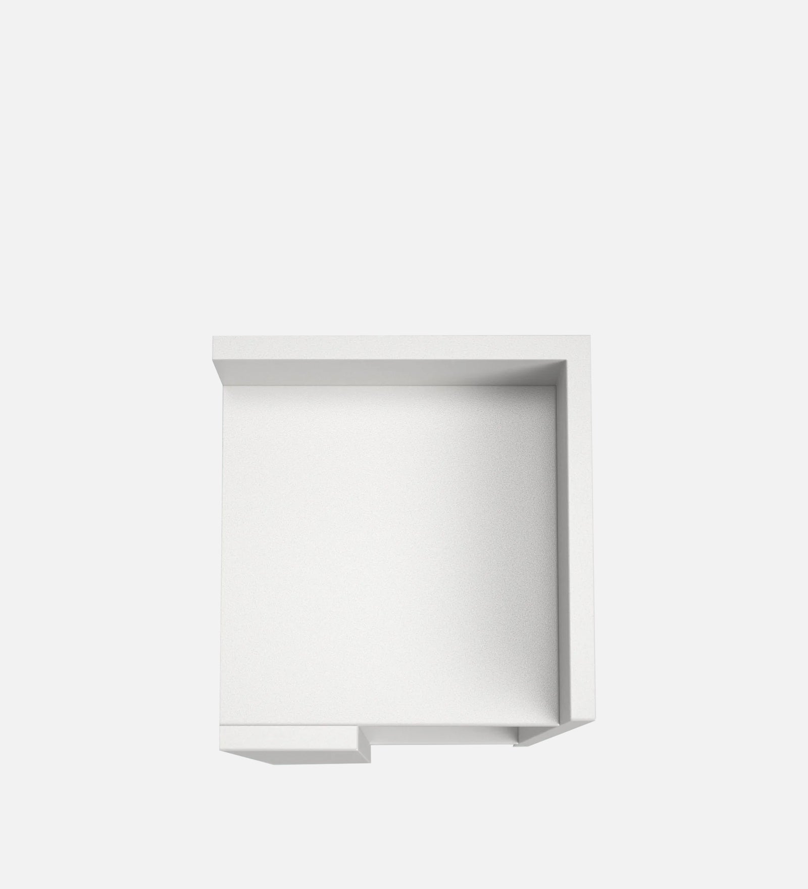 Miri Bedside Table In Frosty White Finish - Febonic Living