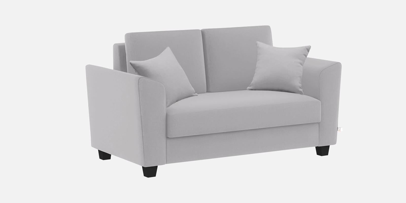 Daku Fabric 2 Seater Sofa In Lit Grey Colour - Febonic Living