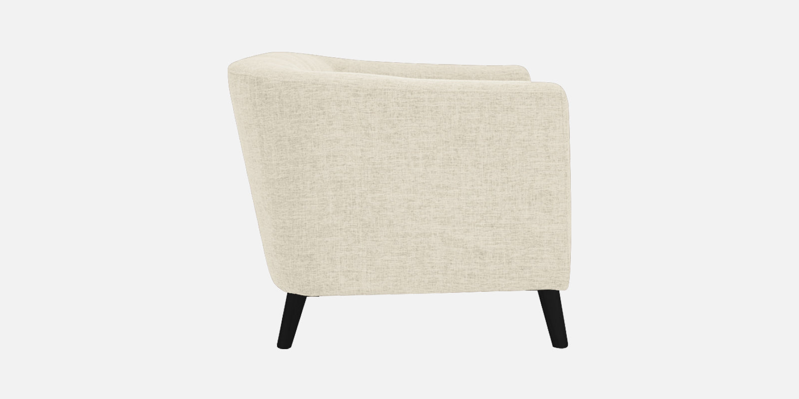 Casper Fabric 3 Seater Sofa In Ivory Cream Colour - Febonic Living