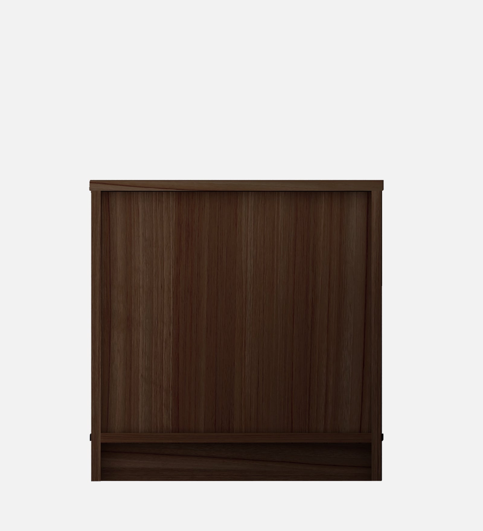 Zeebo Bedside Table With Drawer in Dark Walnut Finish - Febonic Living