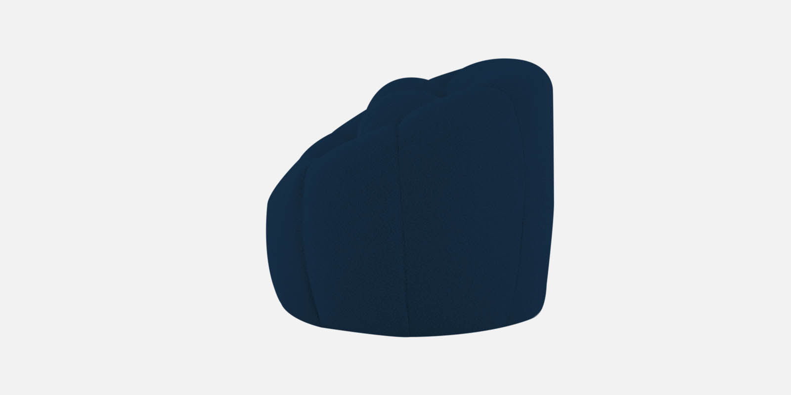 Boucle Fabric 3 Seater Sofa In Danim Blue Colour - Febonic Living