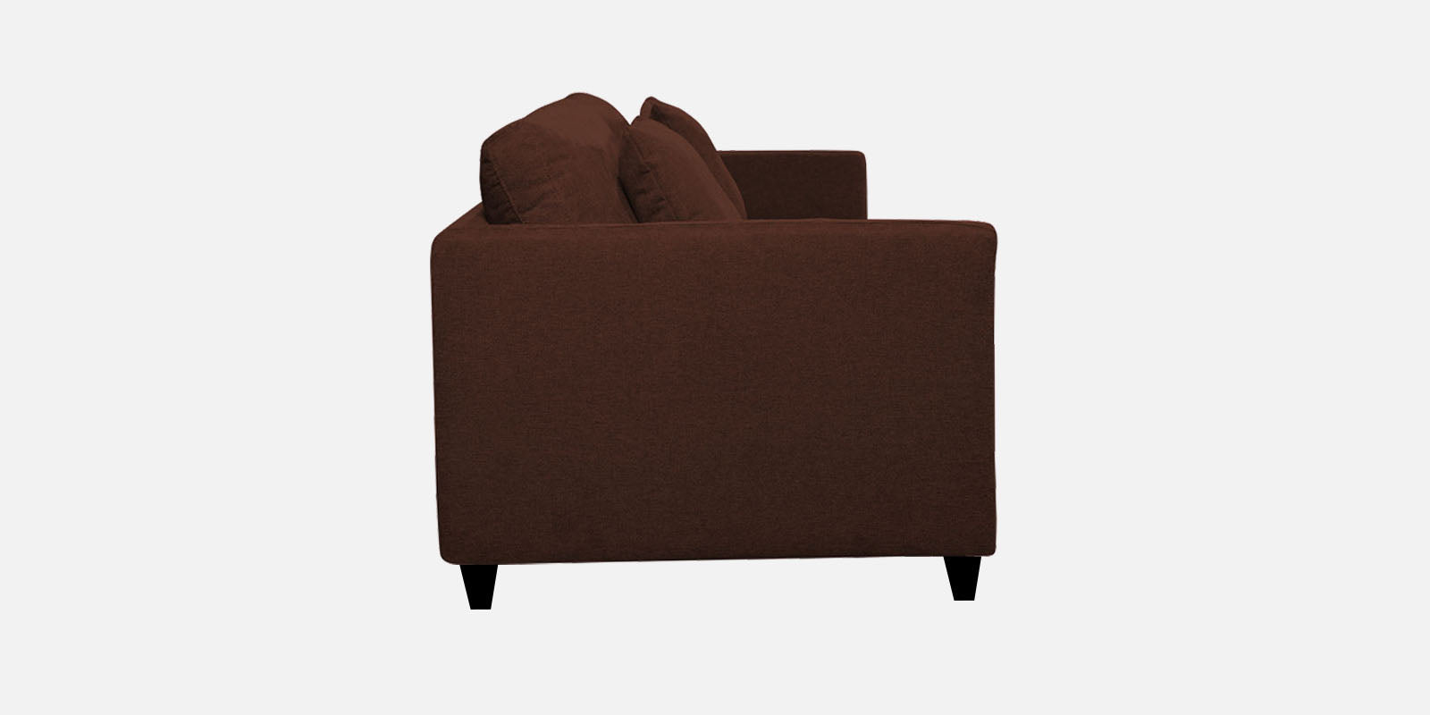 Kera Fabric 3 Seater Sofa In Coffee Brown Colour - Febonic Living