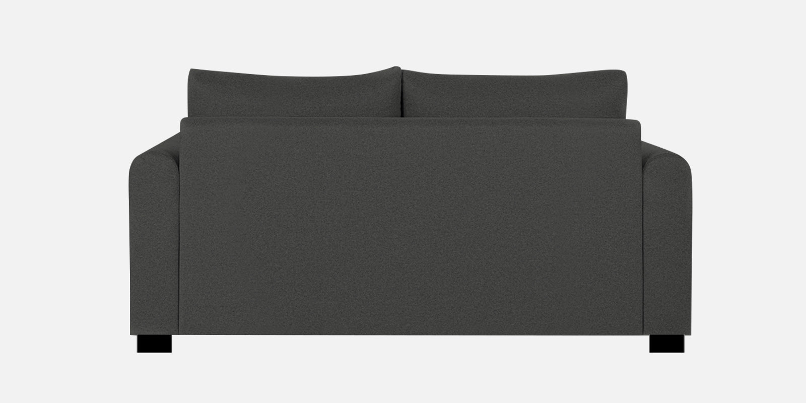 Sigma Fabric 2 Seater Sofa In Charcoal Grey Colour - Febonic Living