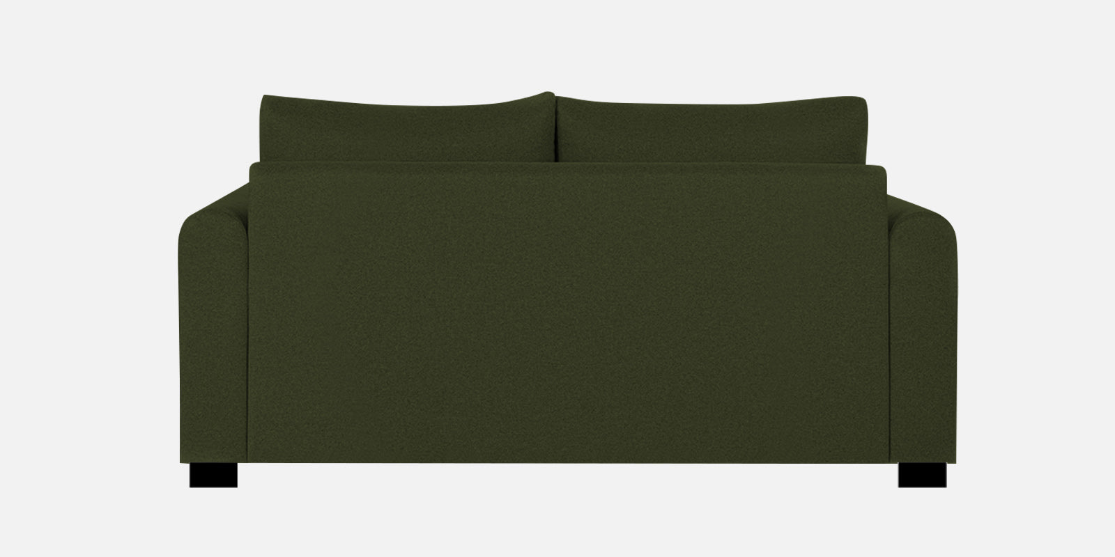 Sigma Fabric 2 Seater Sofa In Olive Green Colour - Febonic Living