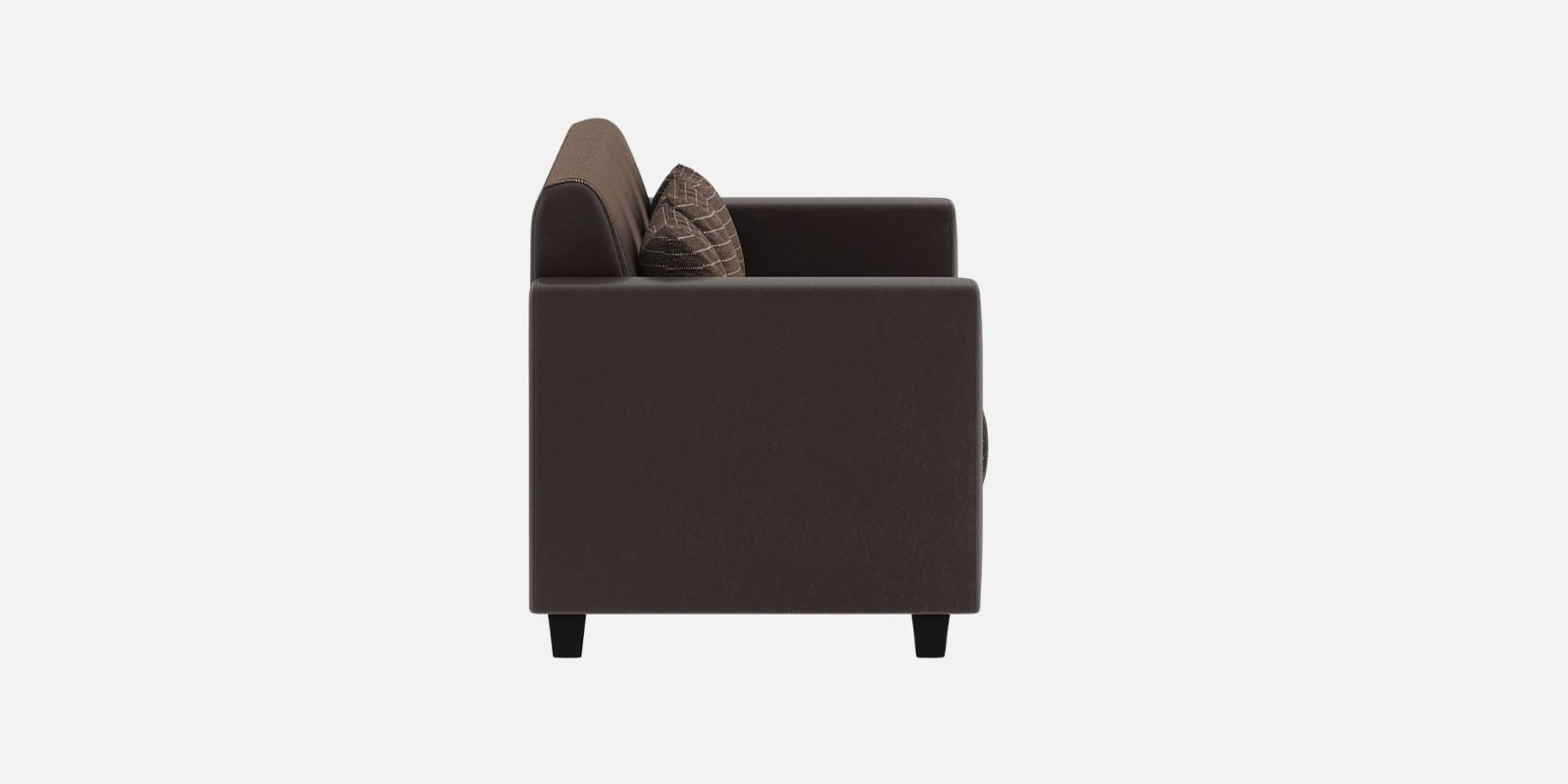 Baley Fabric 3 Seater Sofa In Lama Brown Colour - Febonic Living