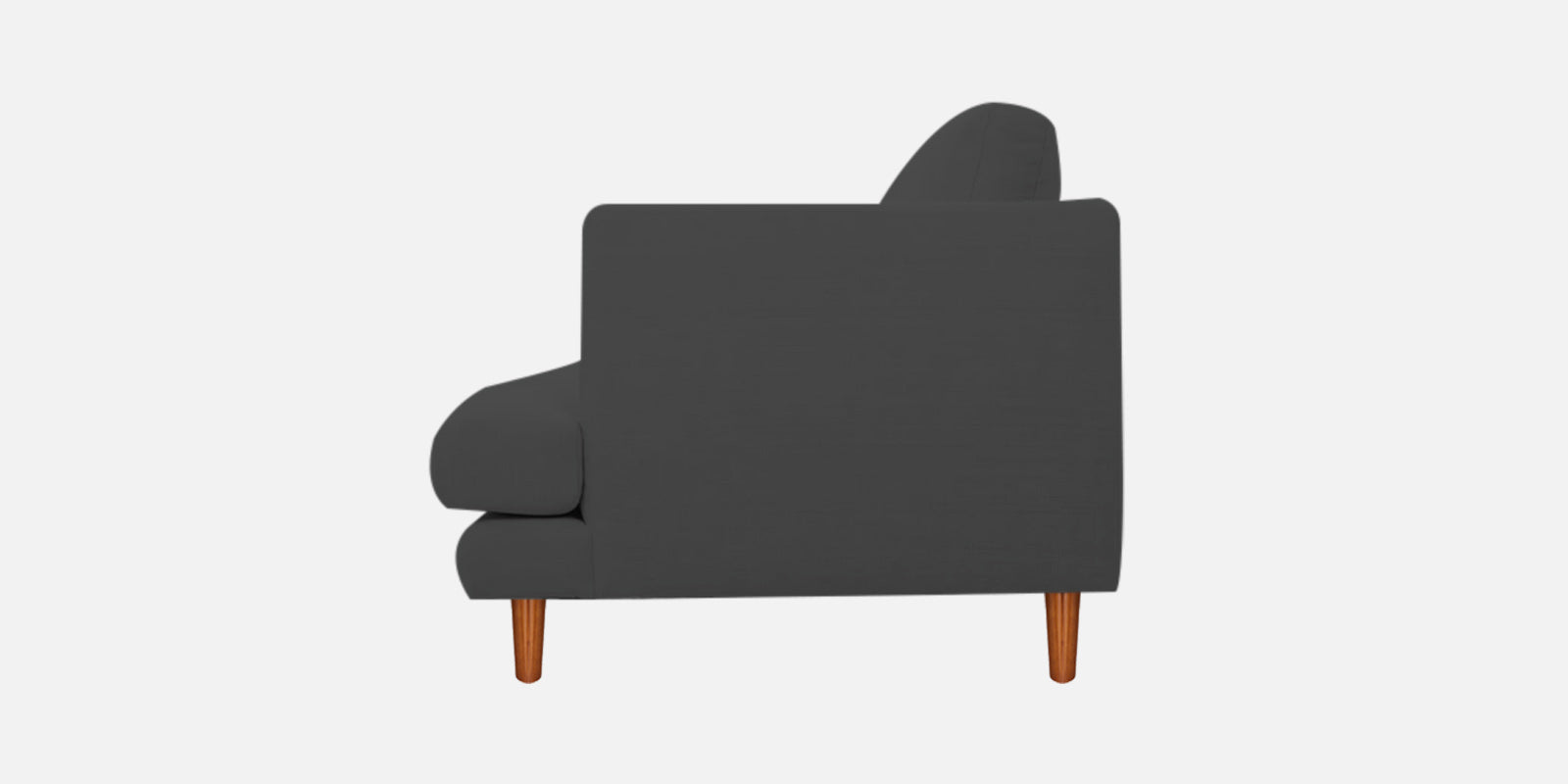 Sokun Fabric 3 Seater Sofa In Charcoal Grey Colour - Febonic Living