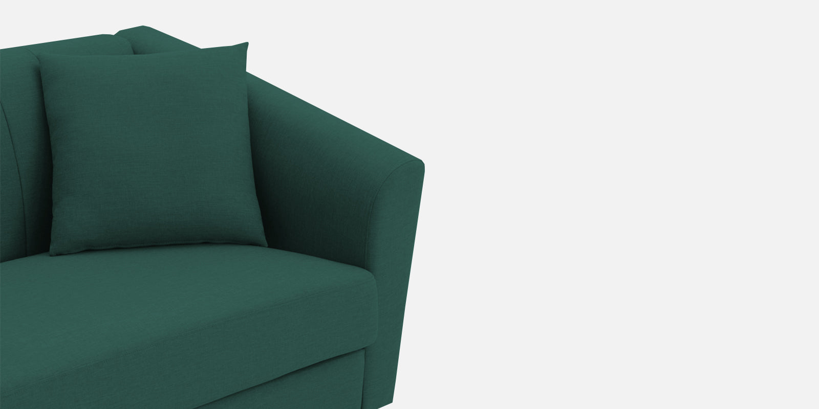 Polon Fabric 3 Seater Sofa In Sage Green Colour - Febonic Living
