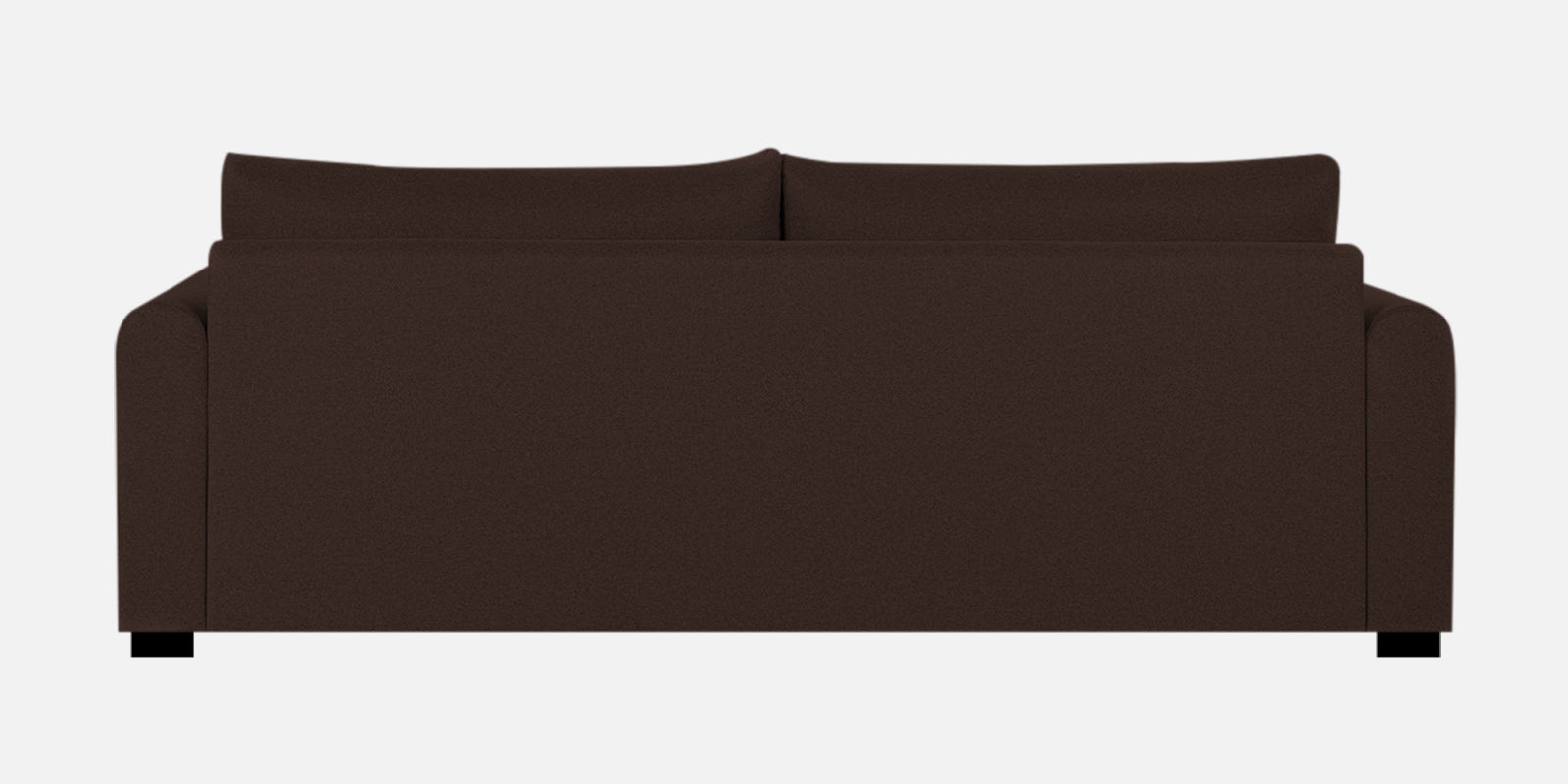 Sigma Fabric 3 Seater Sofa In Coffee Brown Colour - Febonic Living