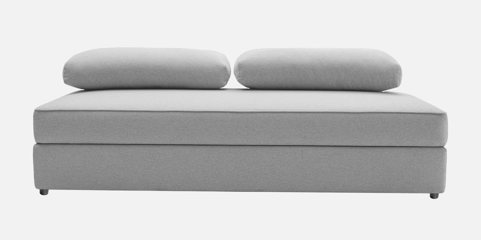 Vito Fabric Day Bed In Coin Grey Colour With Storage - Febonic Living