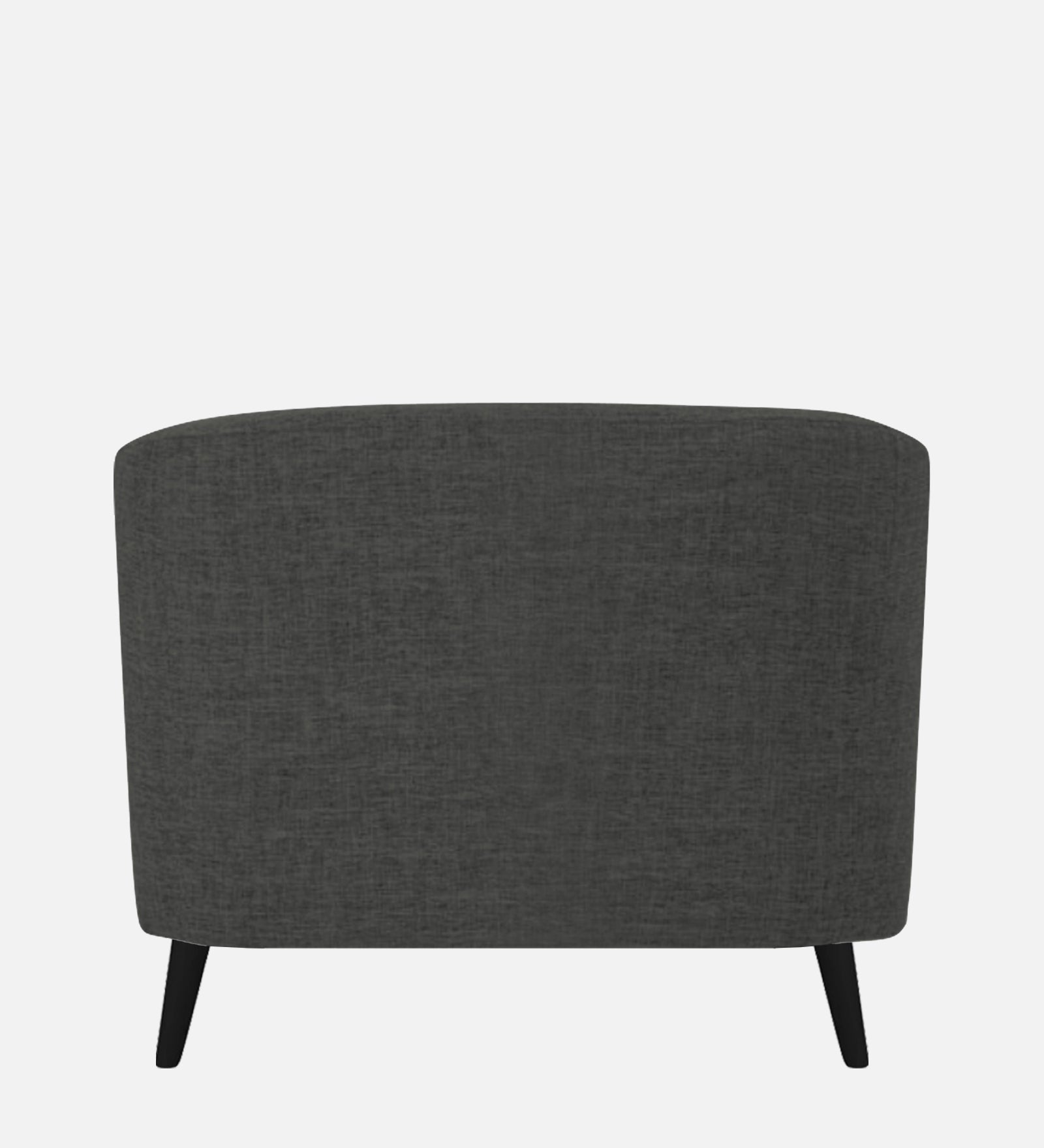 Casper Fabric 1 Seater Sofa In Charcoal Grey Colour - Febonic Living