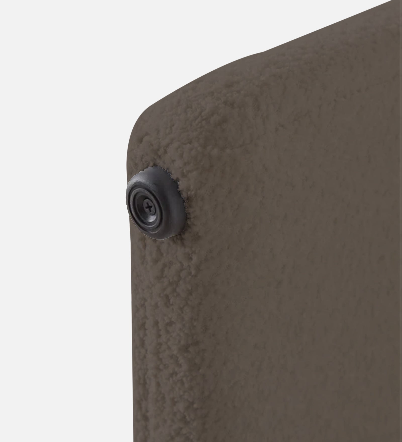 Olive Boucle Foot Stool In Niya Beige Colour - Febonic Living