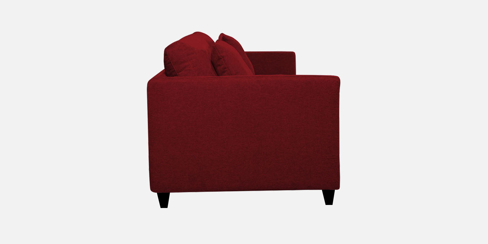 Kera Fabric 3 Seater Sofa in Blood Maroon Colour
