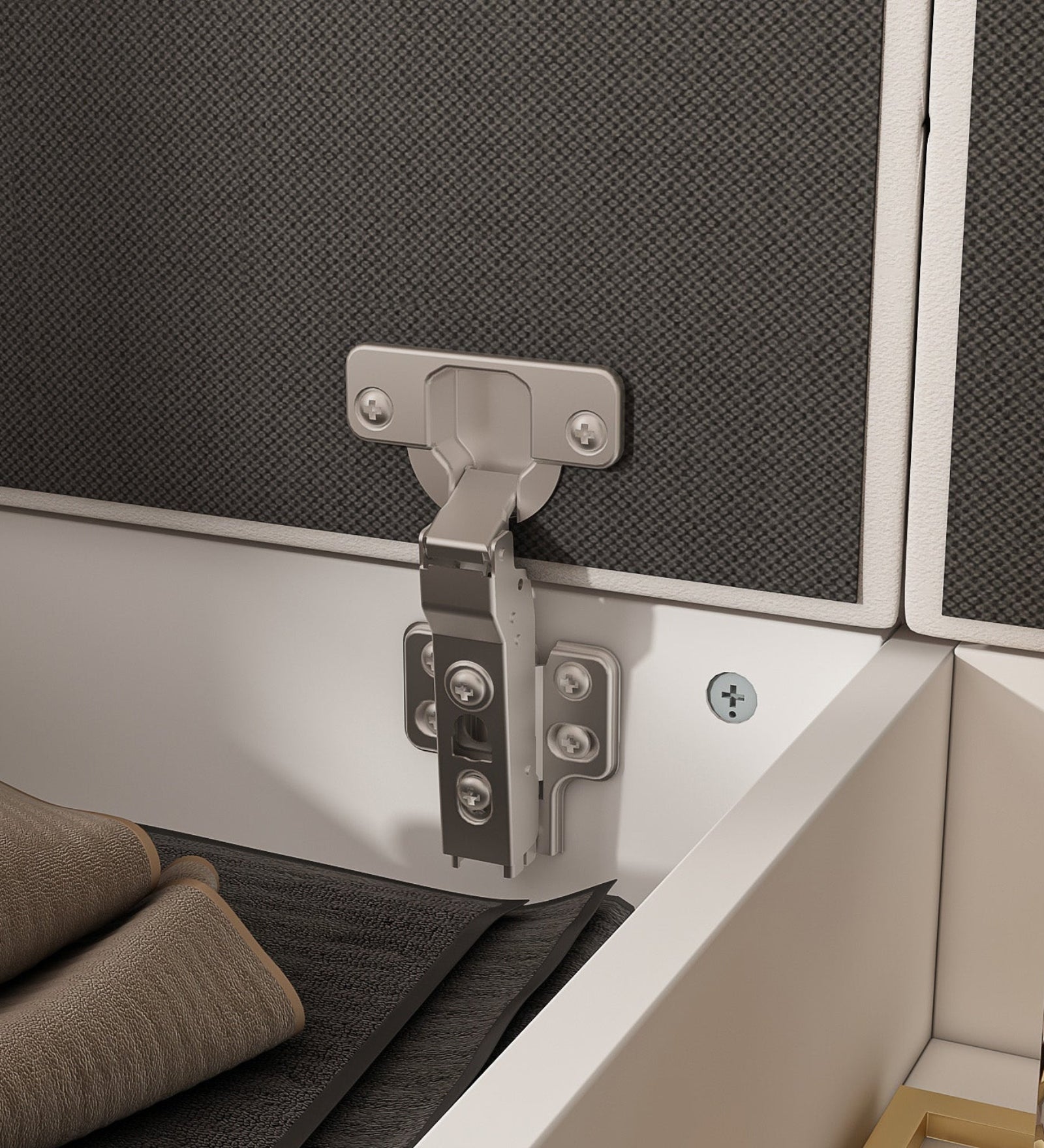 Barka Shoe Rack In Frosty White Finish - Febonic Living