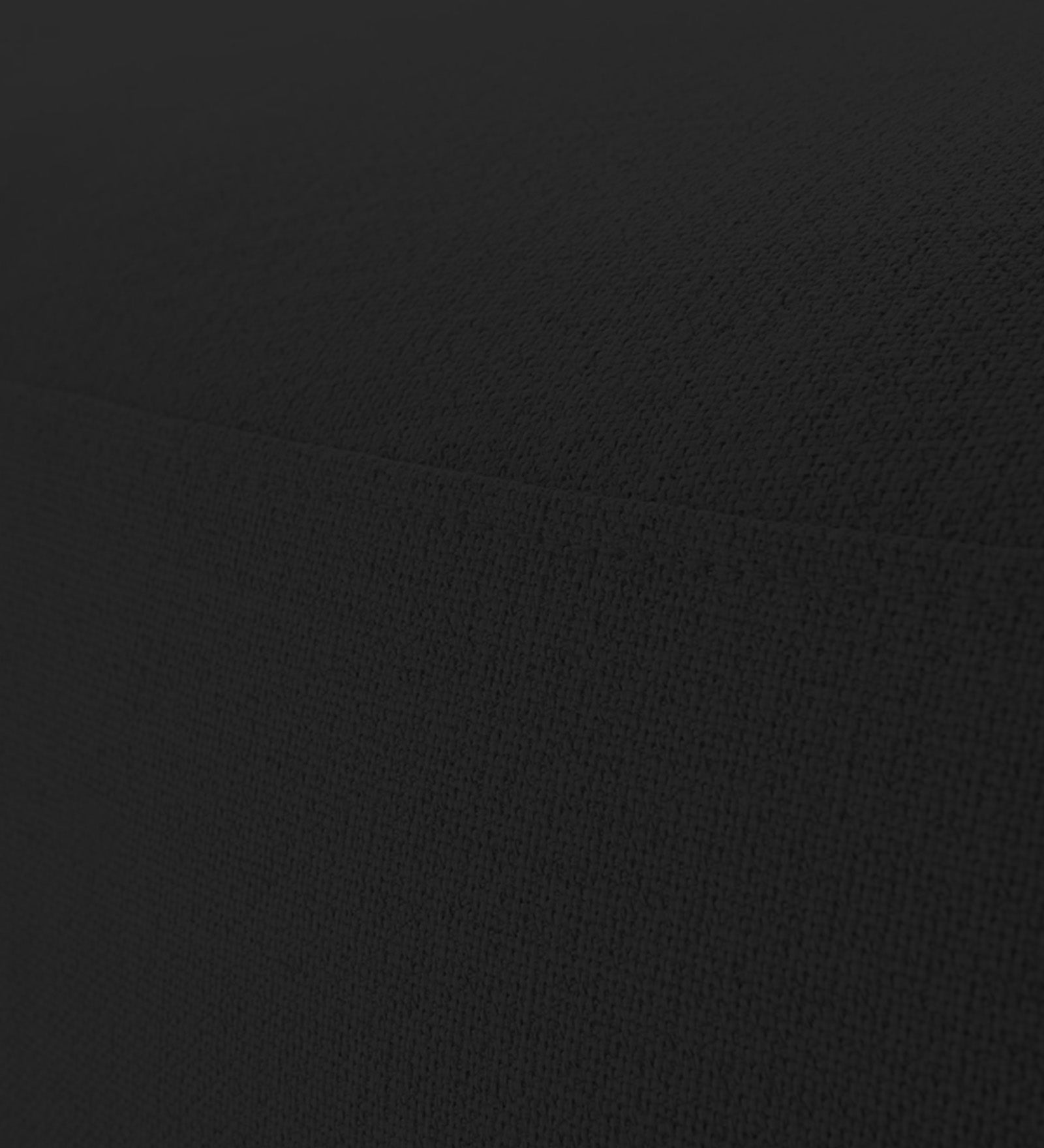 Nona Fabric Pouffe In Zed Black Colour - Febonic Living