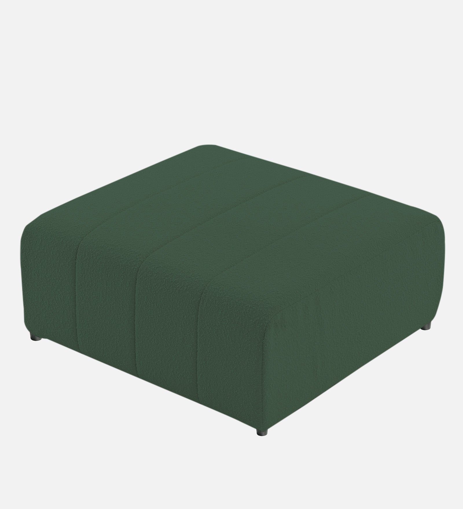 Lark Boucle Bench In Bottle Green Colour - Febonic Living