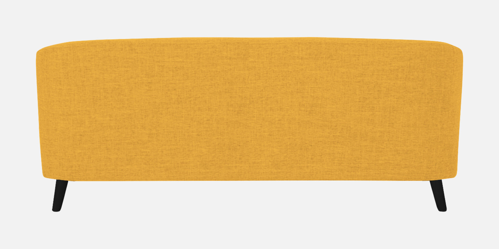 Casper Fabric 3 Seater Sofa In Bold Yellow Colour - Febonic Living