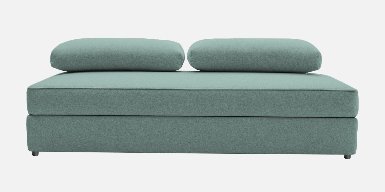 Vito Fabric Day Bed In Suka Blue Colour With Storage - Febonic Living