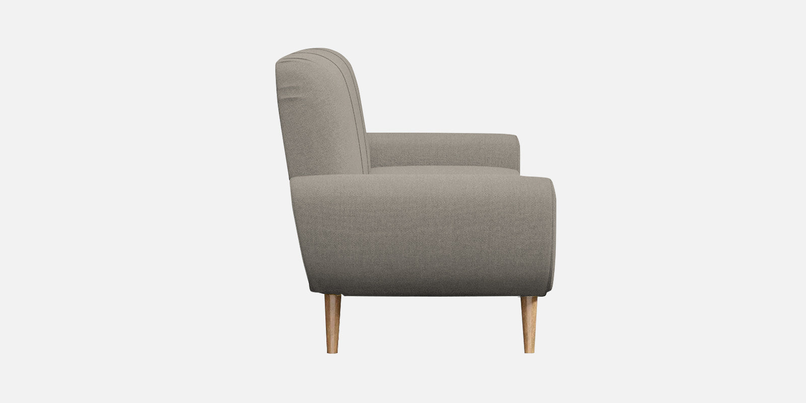 Jessy Fabric 3 Seater Sofa In Ash Grey Colour - Febonic Living