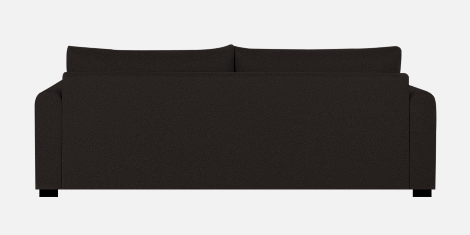 Sigma Fabric 3 Seater Sofa In Cara Brown Colour - Febonic Living