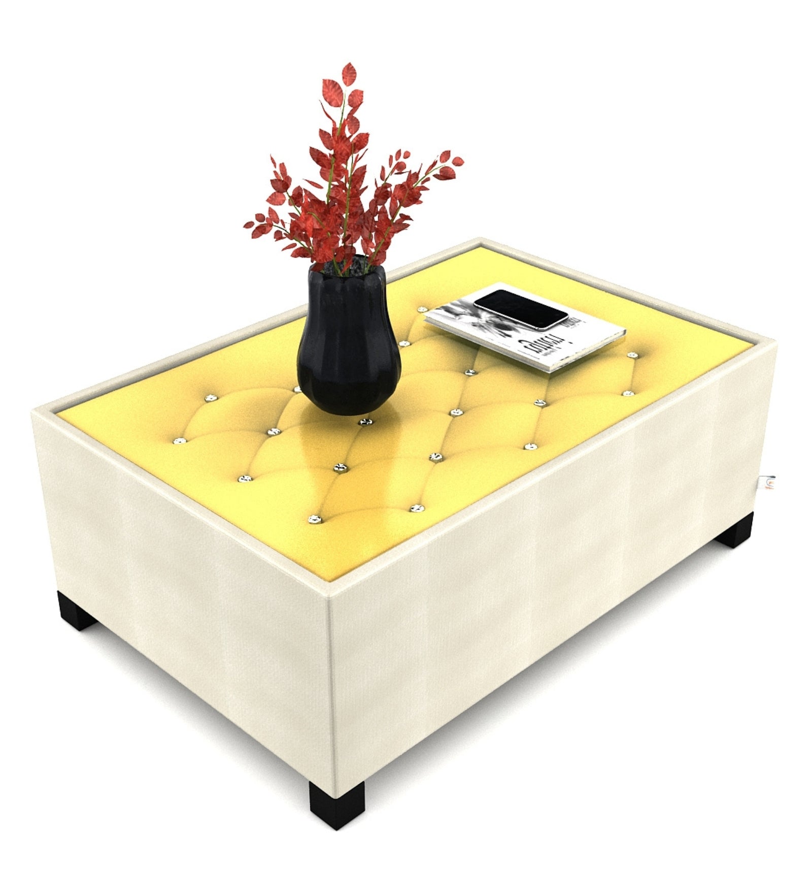 Naye Coffee Table In Beige Colour - Febonic Living