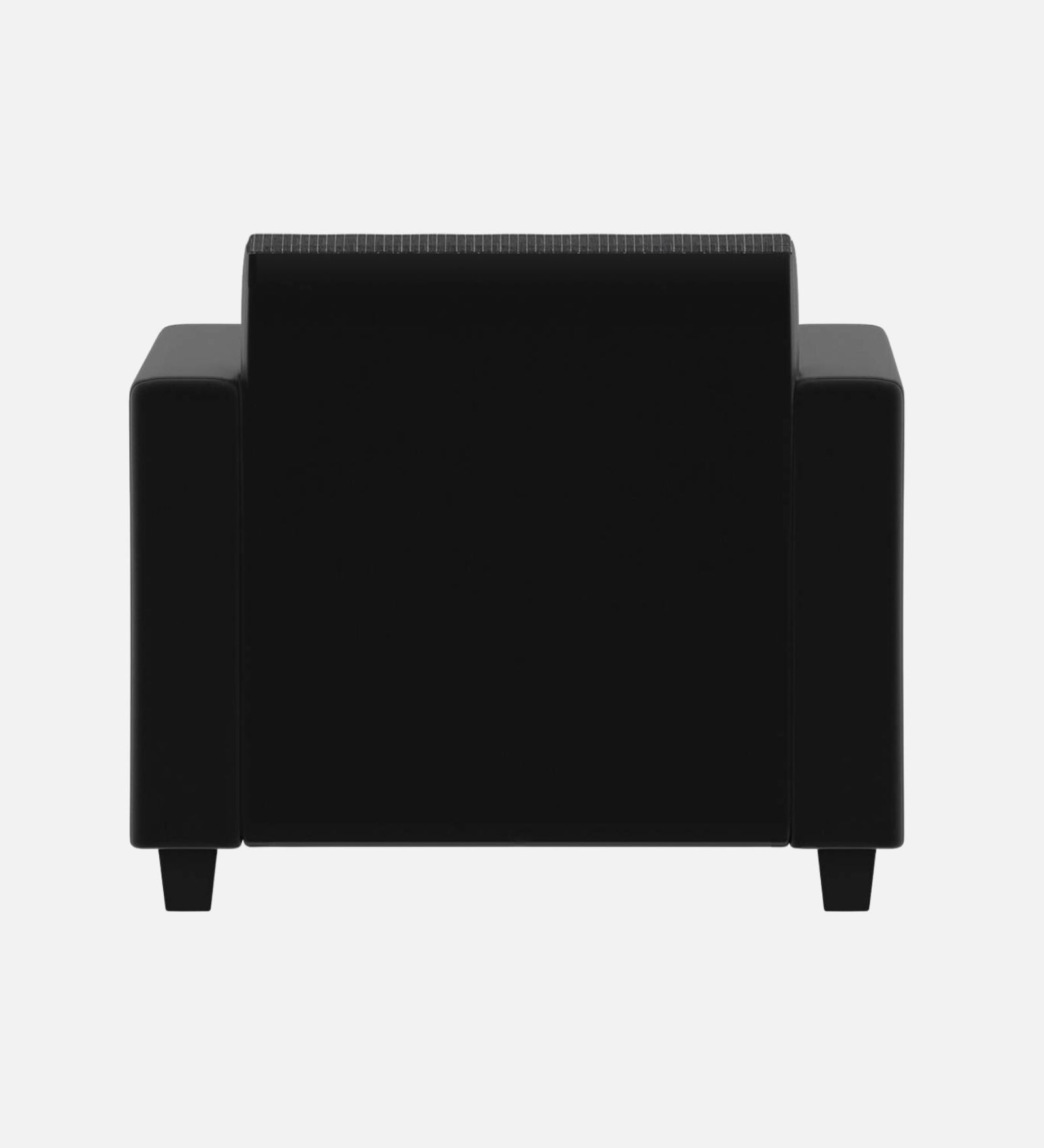 Baley Fabric 1 Seater Sofa In  Lama Black Colour - Febonic Living