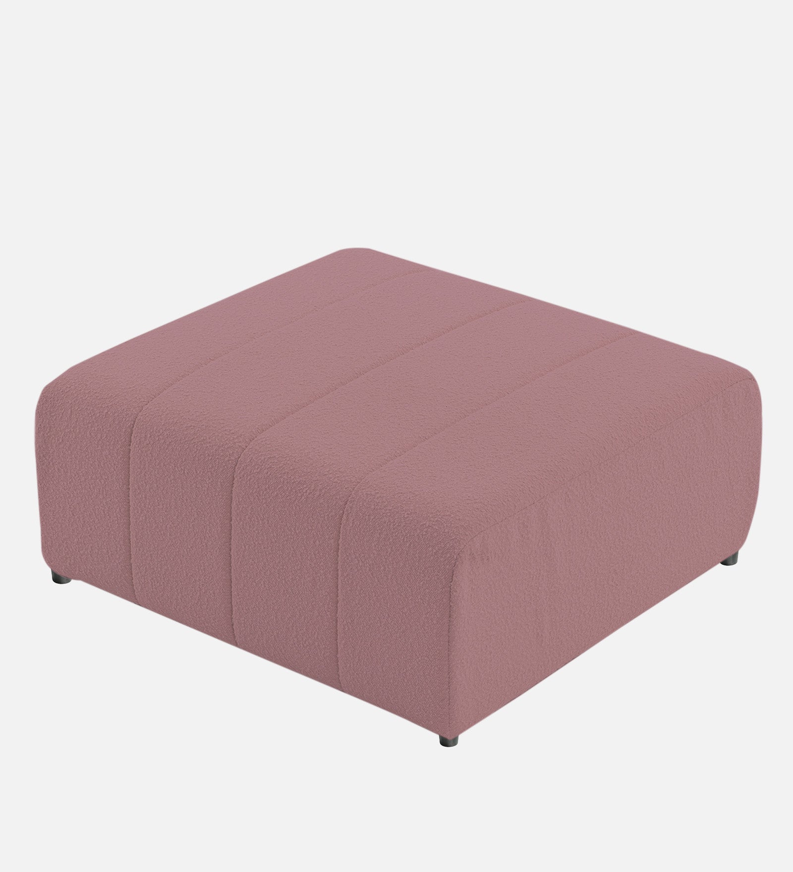 Lark Boucle Bench In Basi Pinc Colour - Febonic Living
