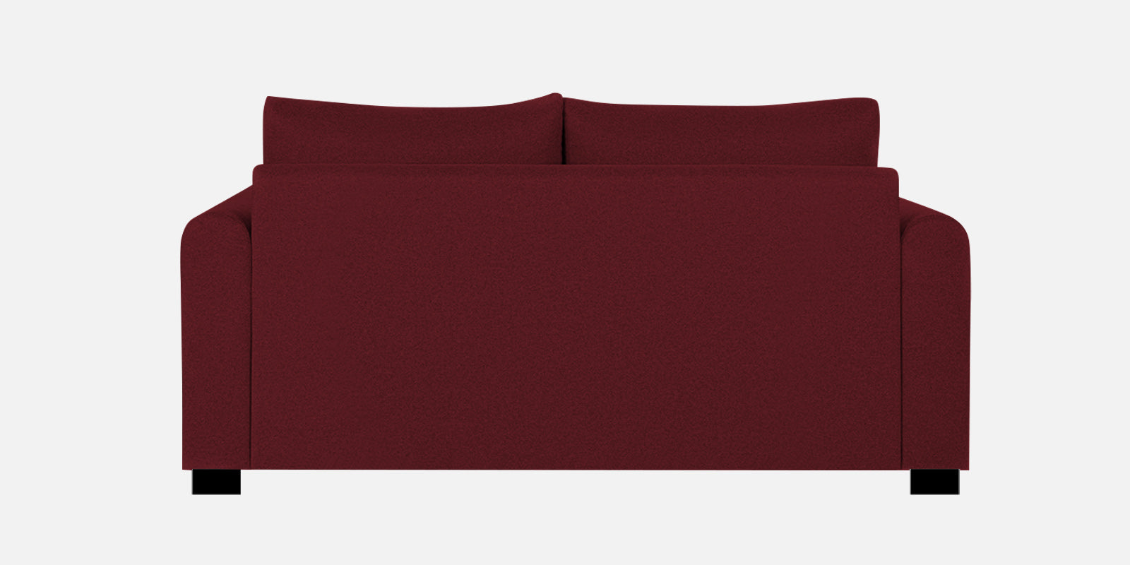 Sigma Fabric 2 Seater Sofa in Blood Maroon Colour